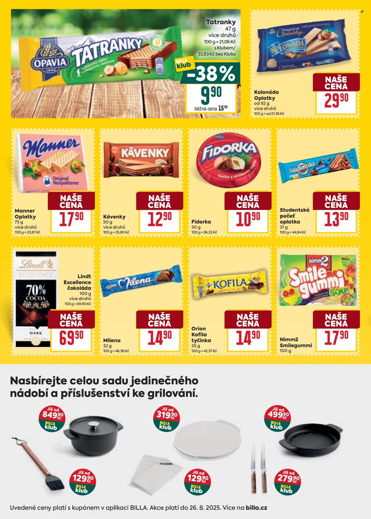 Leták BILLA - 11.6.2025 - 17.6.2025. Strana 20