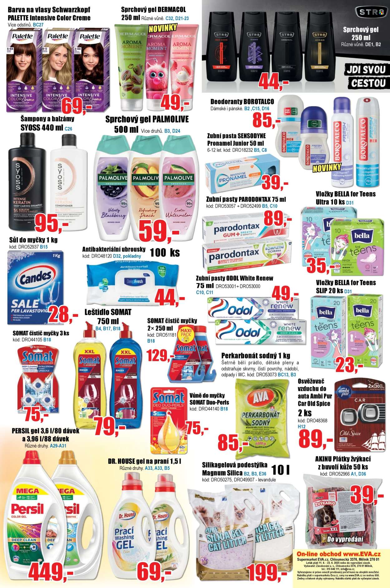 Leták EVA supermarket - 11.6.2025 - 23.6.2025. Strana 6
