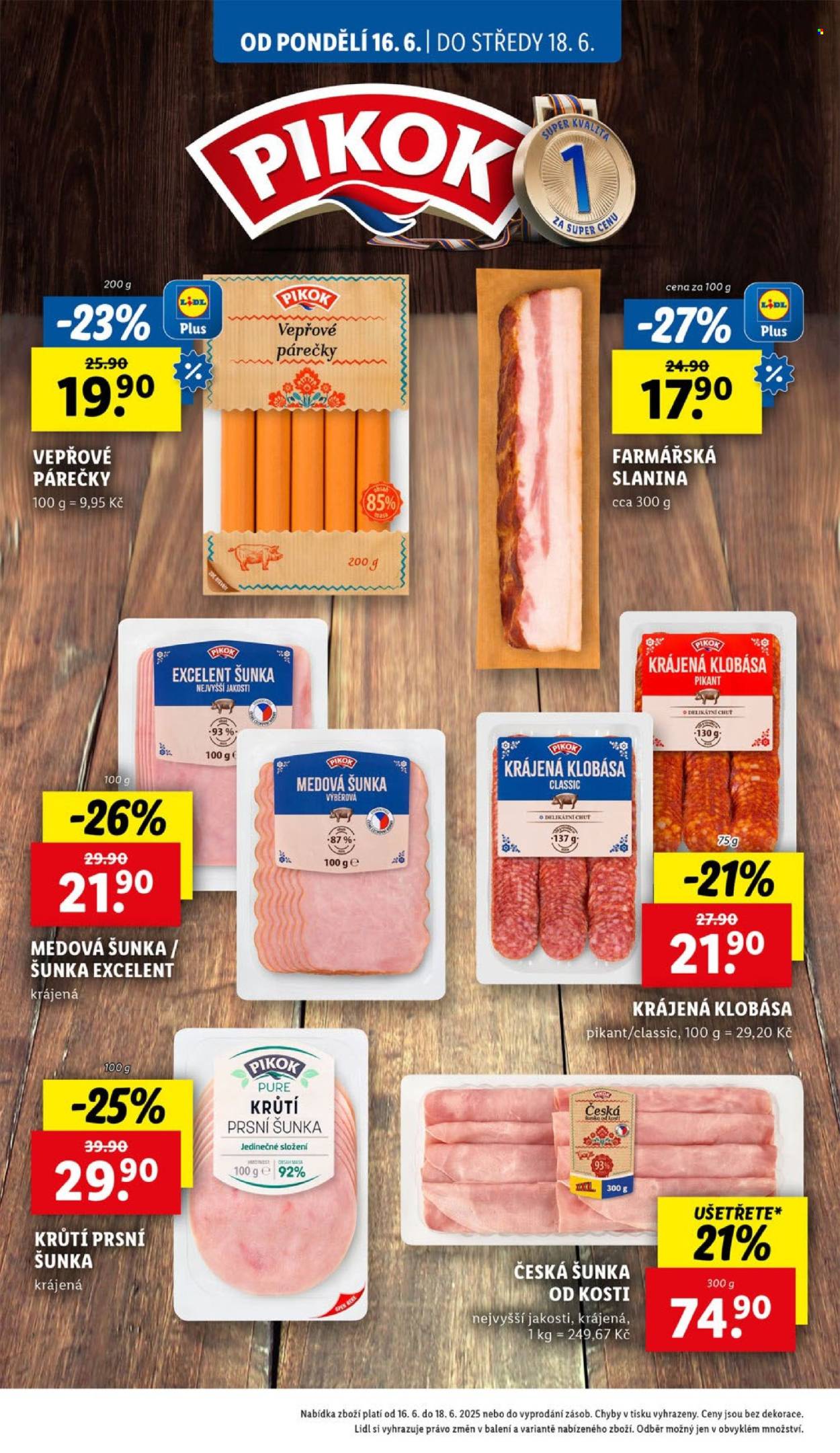 Leták Lidl - 16.6.2025 - 22.6.2025. Strana 14