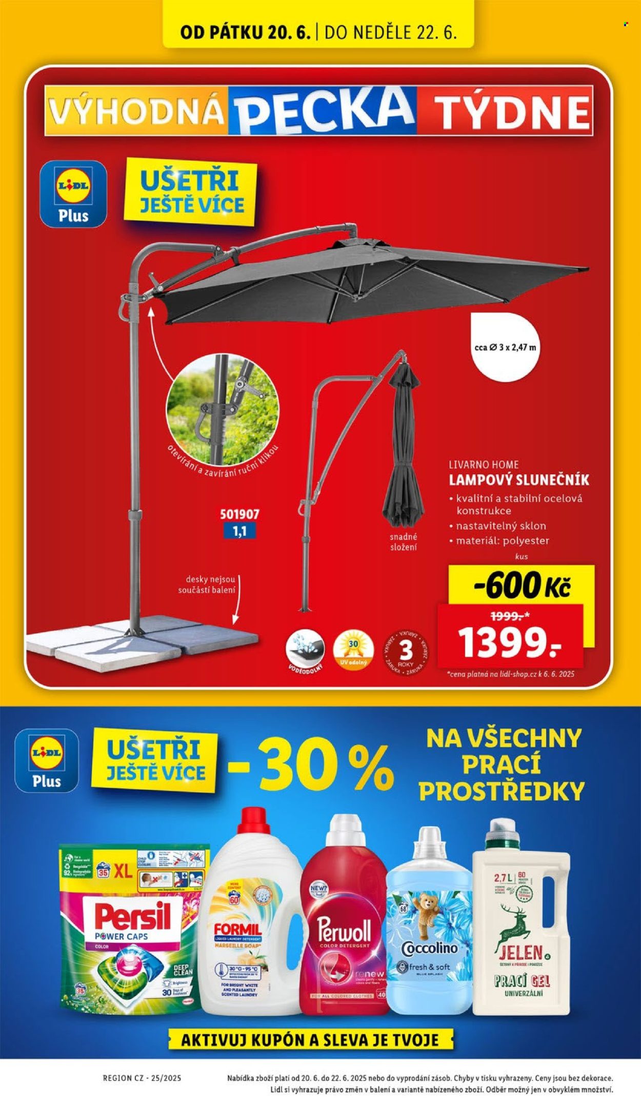 Leták Lidl - 19.6.2025 - 22.6.2025. Strana 40