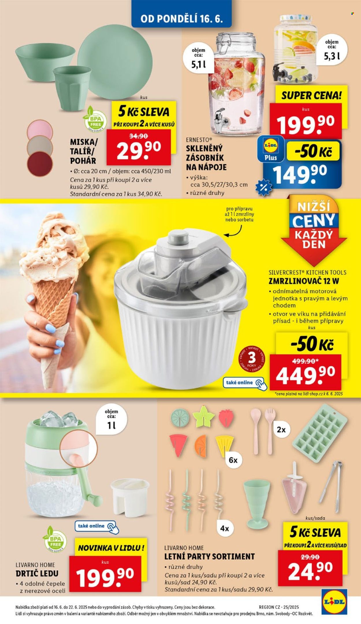 Leták Lidl - 16.6.2025 - 22.6.2025. Strana 3