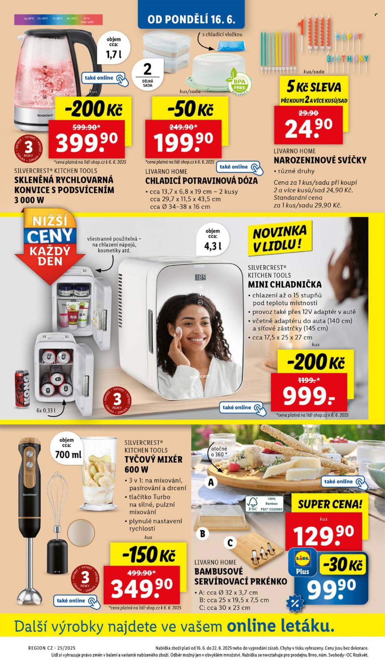 Leták Lidl - 16.6.2025 - 22.6.2025. Strana 4