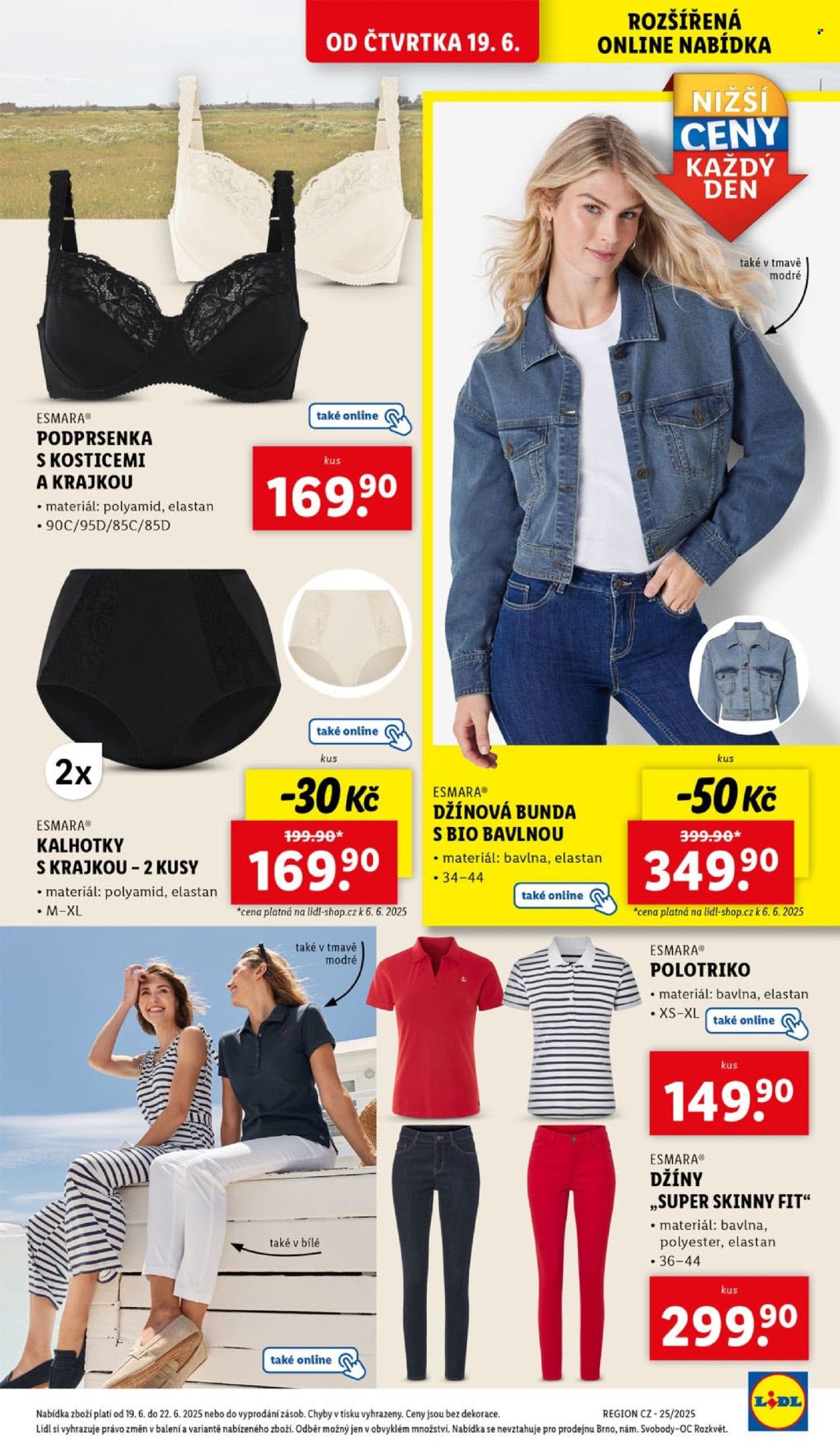 Leták Lidl - 16.6.2025 - 22.6.2025. Strana 19