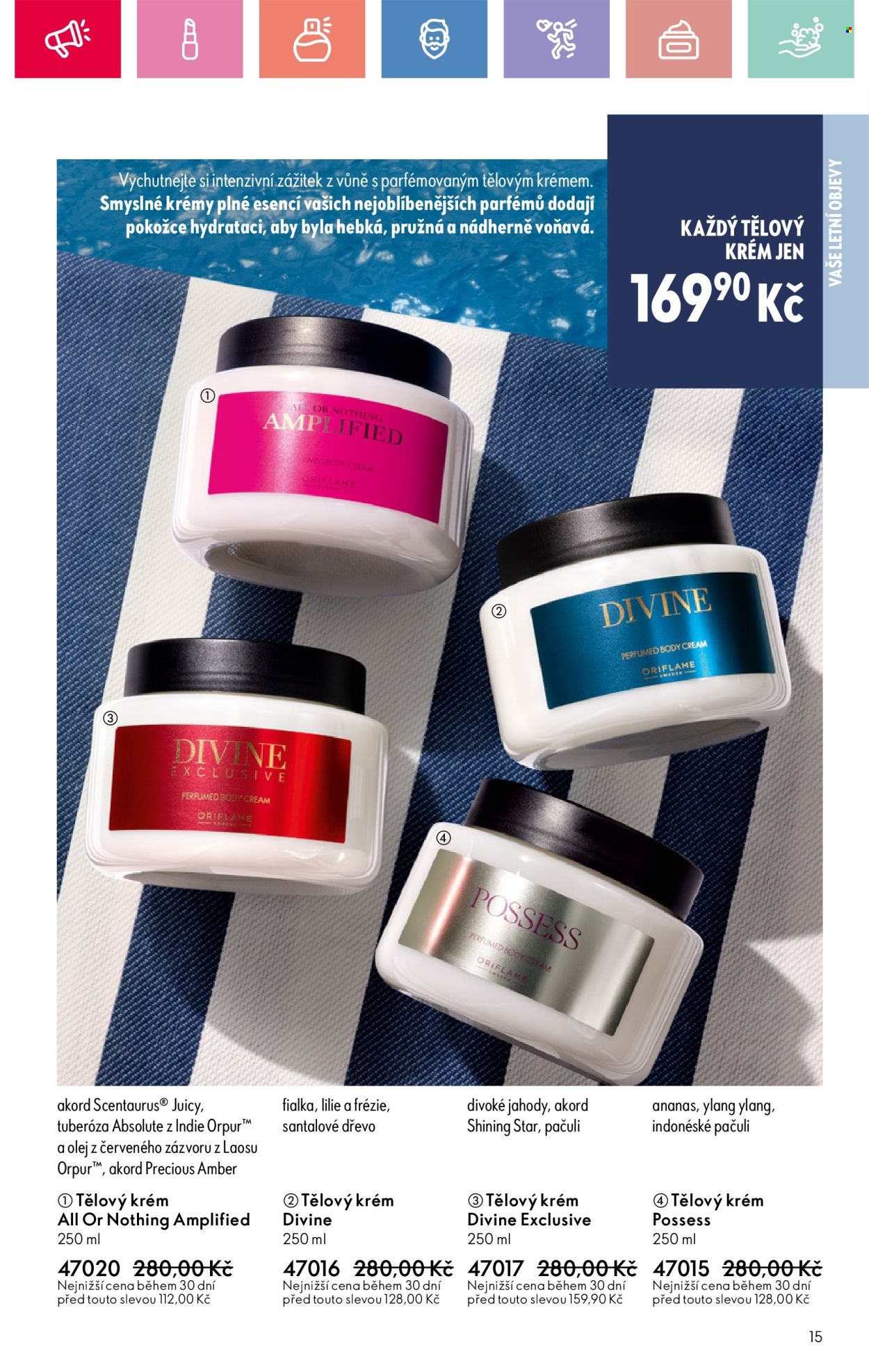 Leták ORIFLAME - 15.6.2025 - 5.7.2025. Strana 15