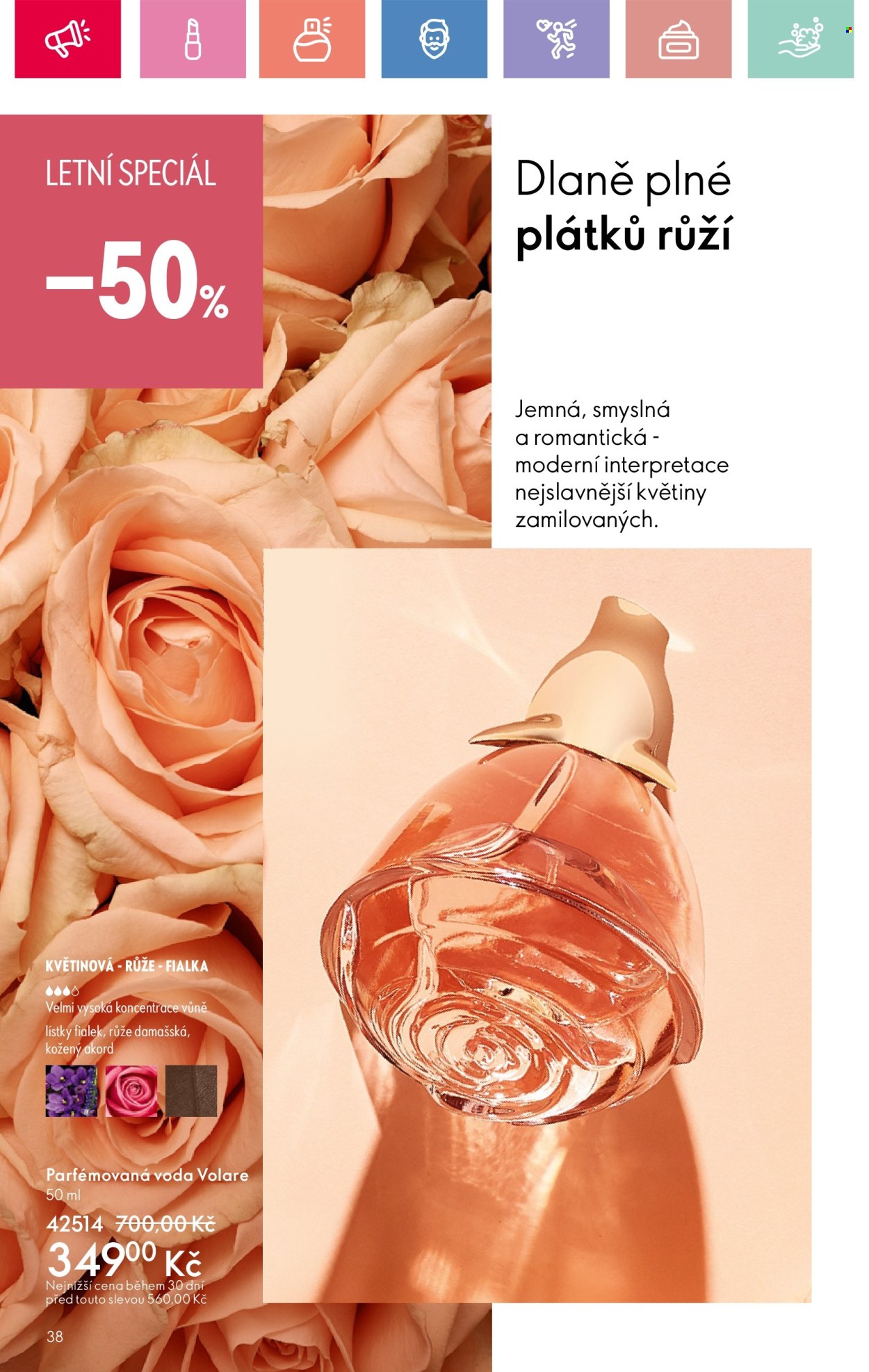 Leták ORIFLAME - 15.6.2025 - 5.7.2025. Strana 38