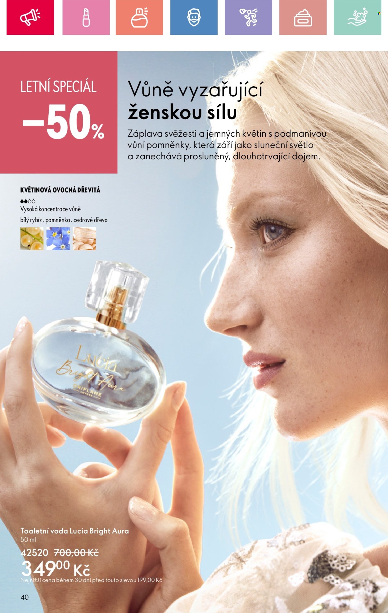 Leták ORIFLAME - 15.6.2025 - 5.7.2025. Strana 40