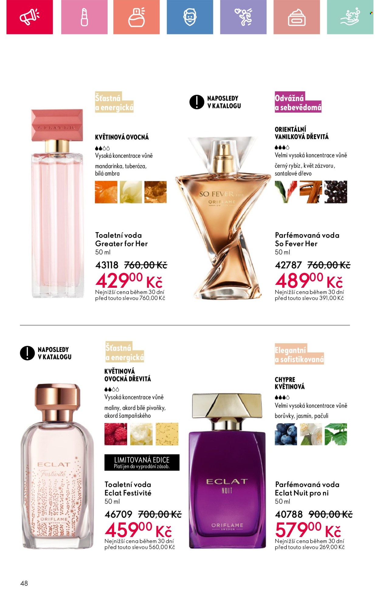Leták ORIFLAME - 15.6.2025 - 5.7.2025. Strana 48