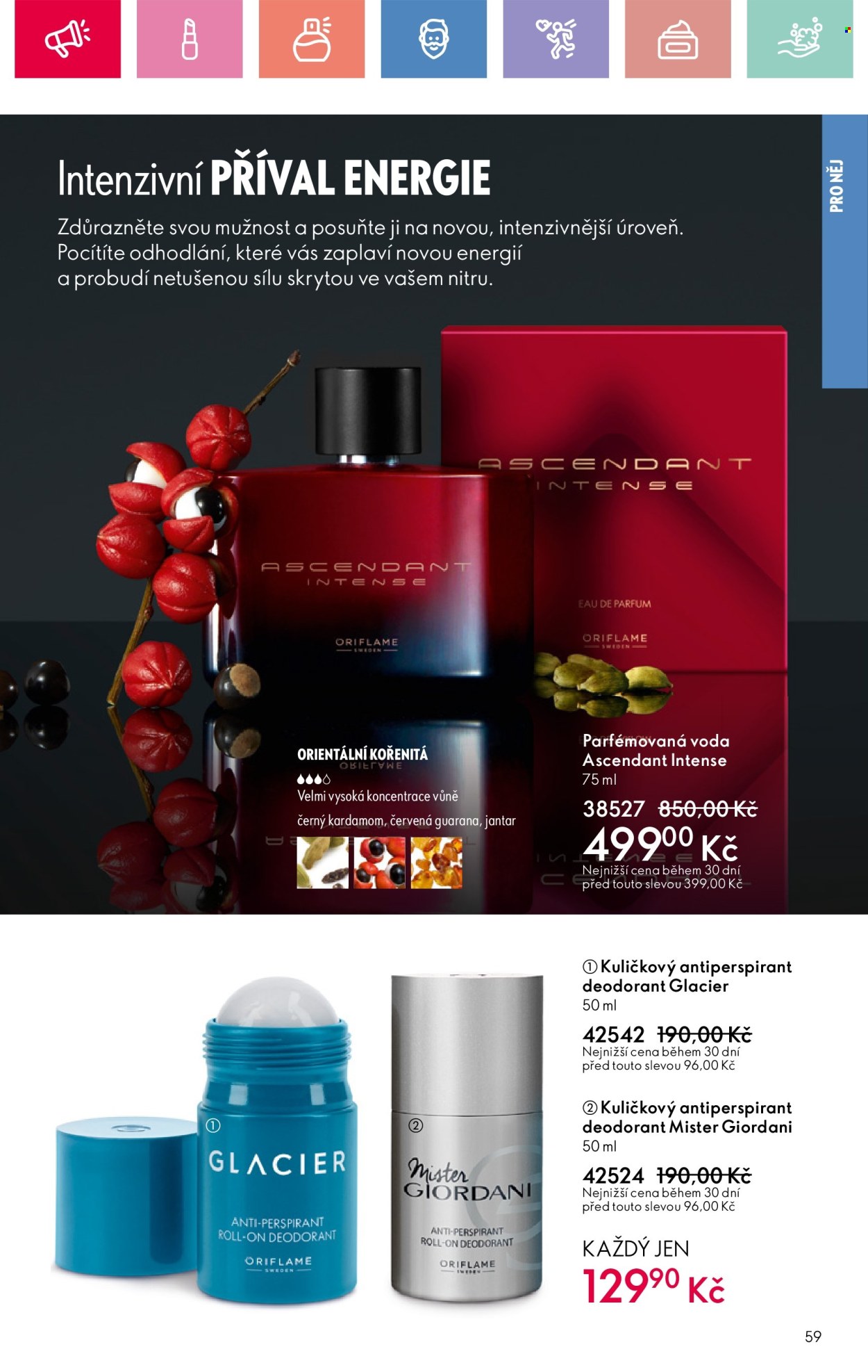 Leták ORIFLAME - 15.6.2025 - 5.7.2025. Strana 59