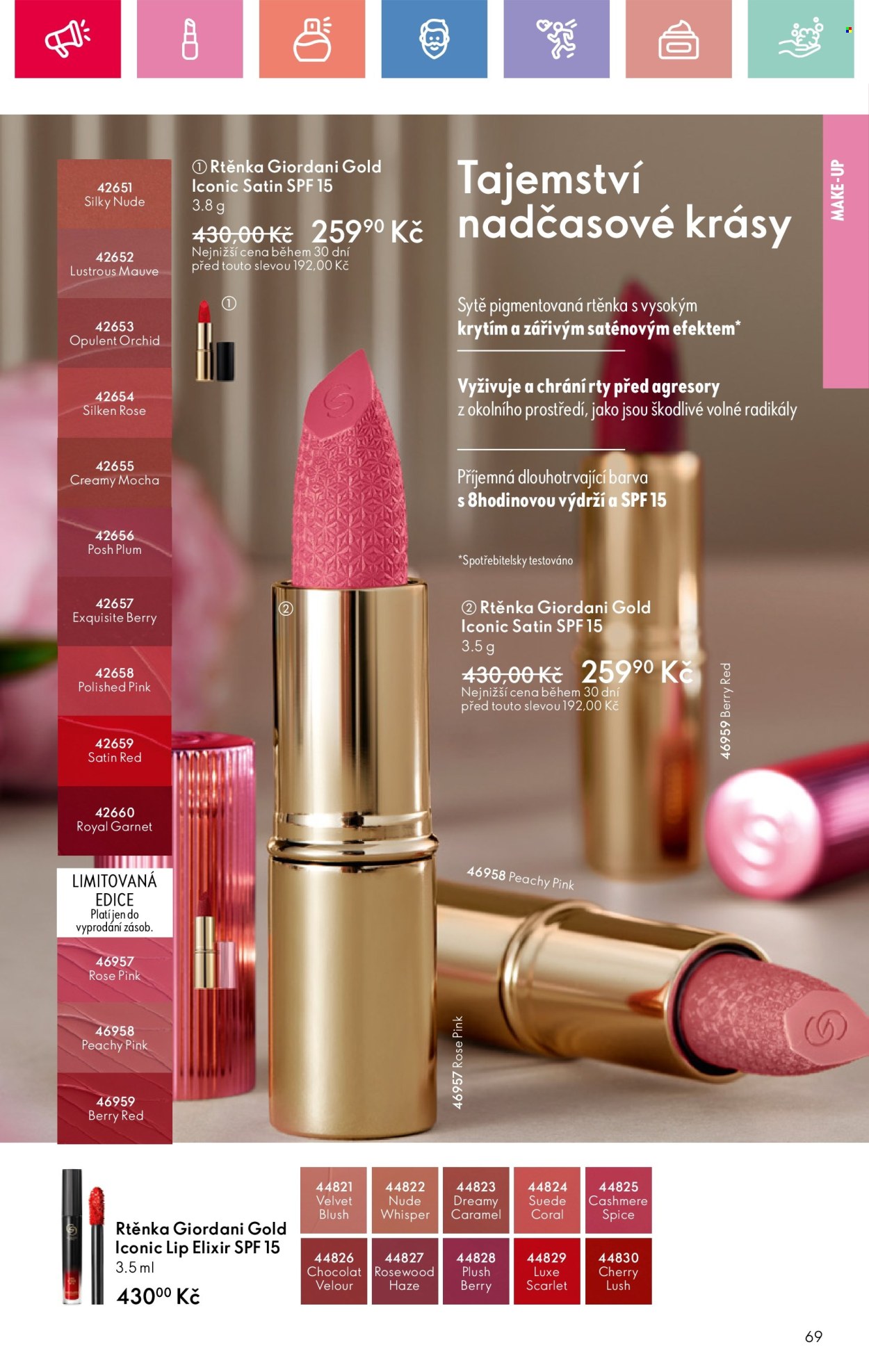 Leták ORIFLAME - 15.6.2025 - 5.7.2025. Strana 69