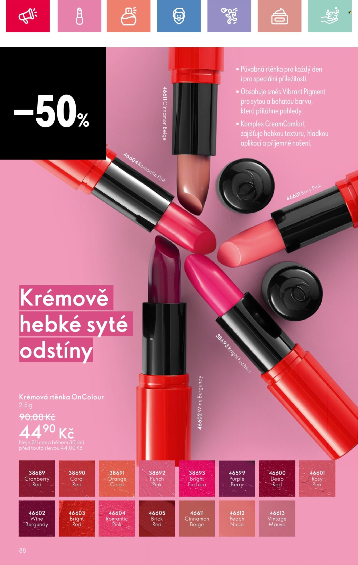 Leták ORIFLAME - 15.6.2025 - 5.7.2025. Strana 88