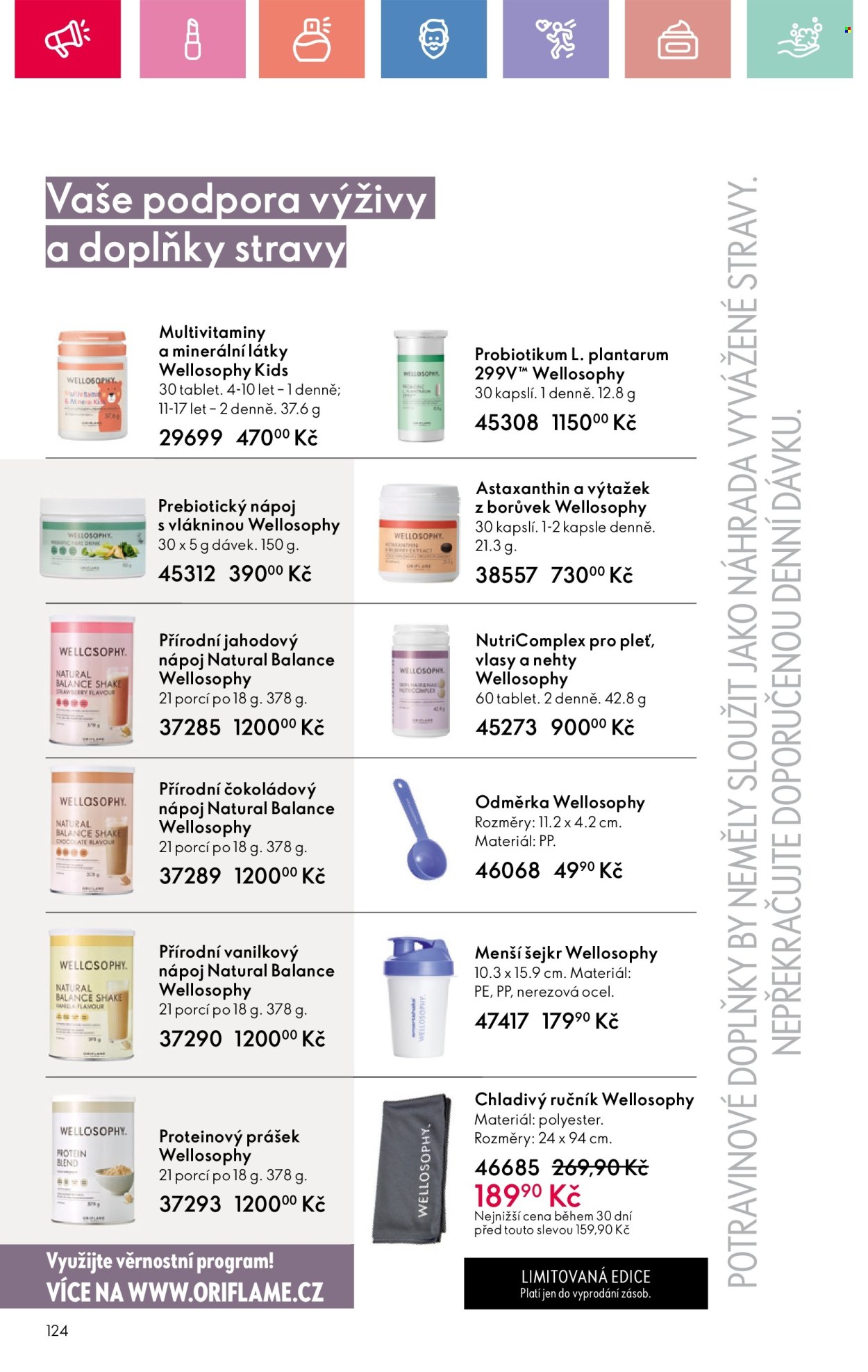 Leták ORIFLAME - 15.6.2025 - 5.7.2025. Strana 124
