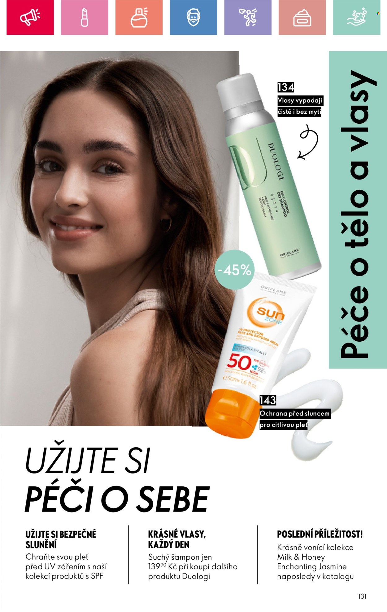 Leták ORIFLAME - 15.6.2025 - 5.7.2025. Strana 131