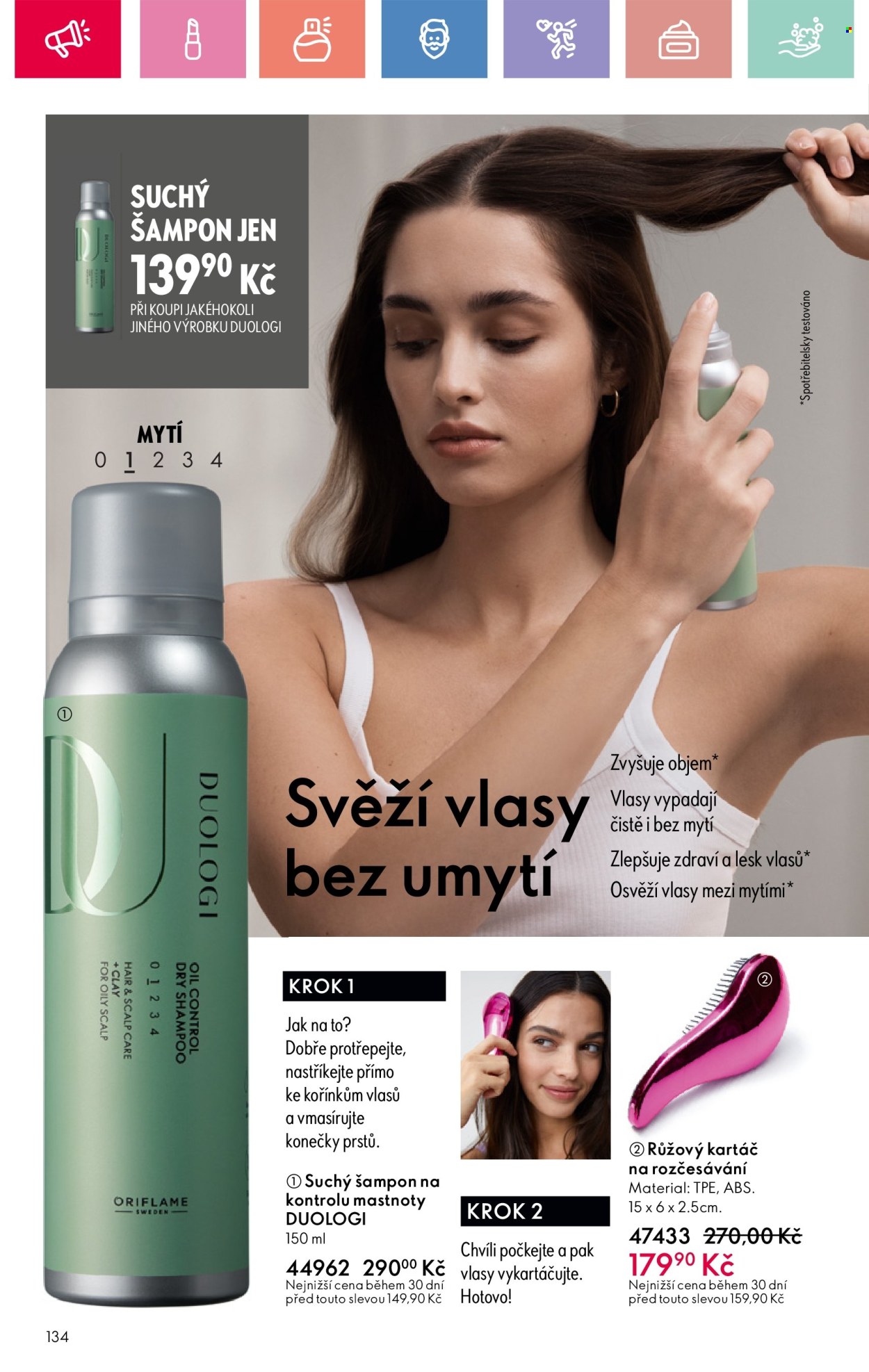 Leták ORIFLAME - 15.6.2025 - 5.7.2025. Strana 134