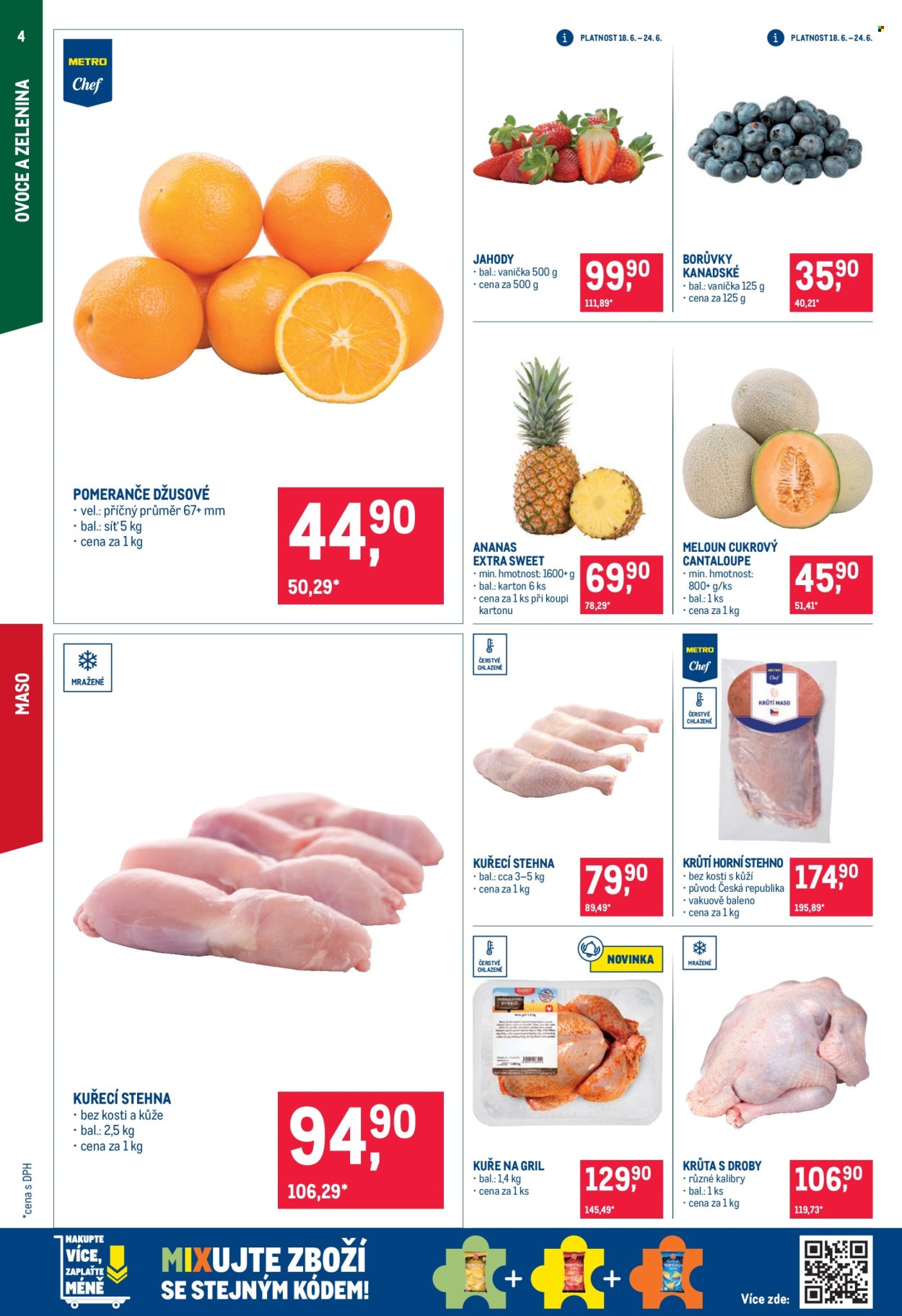 Leták MAKRO - 18.6.2025 - 1.7.2025. Strana 4