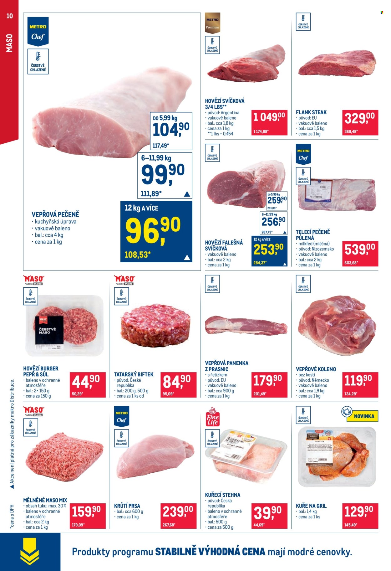 Leták MAKRO - 18.6.2025 - 1.7.2025. Strana 10