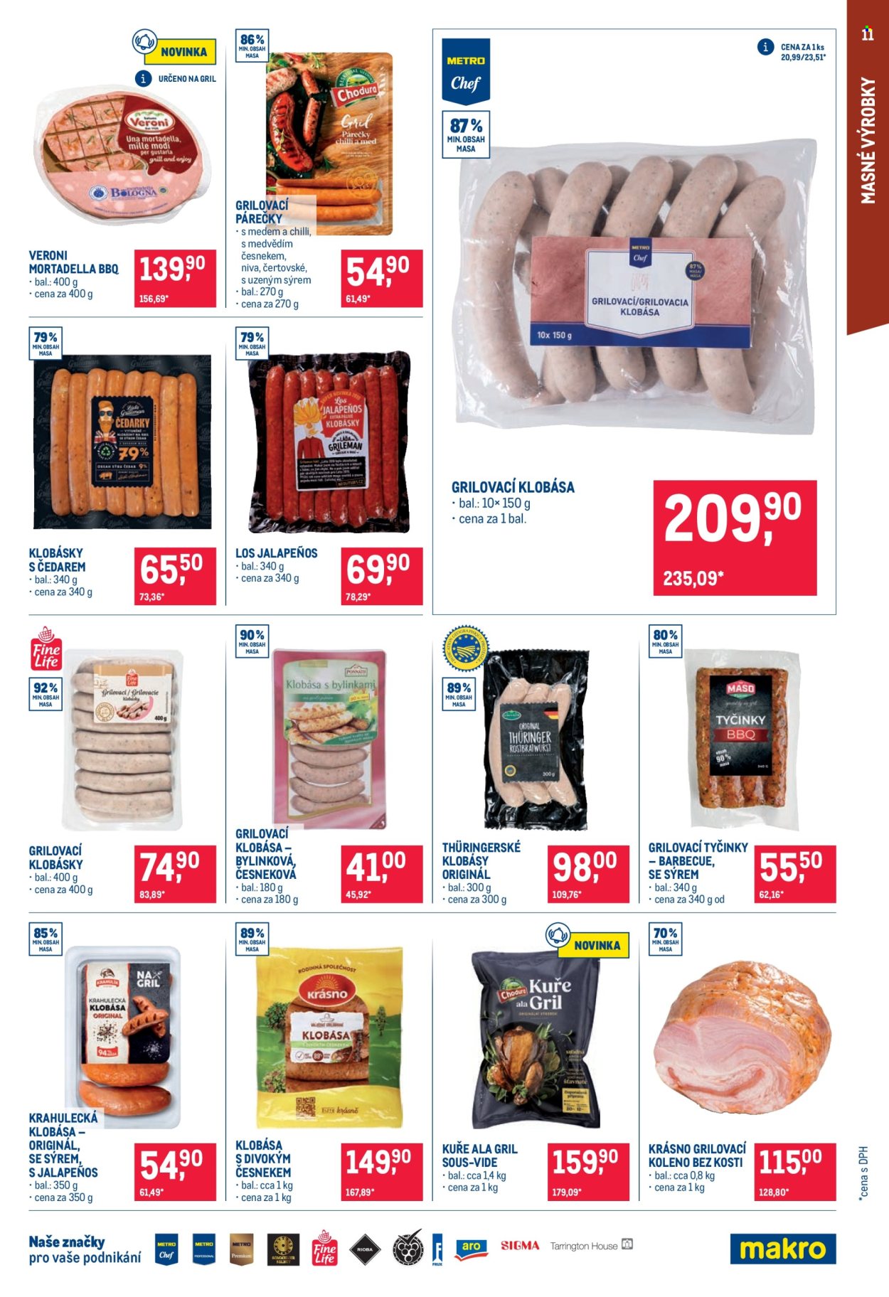 Leták MAKRO - 18.6.2025 - 1.7.2025. Strana 11