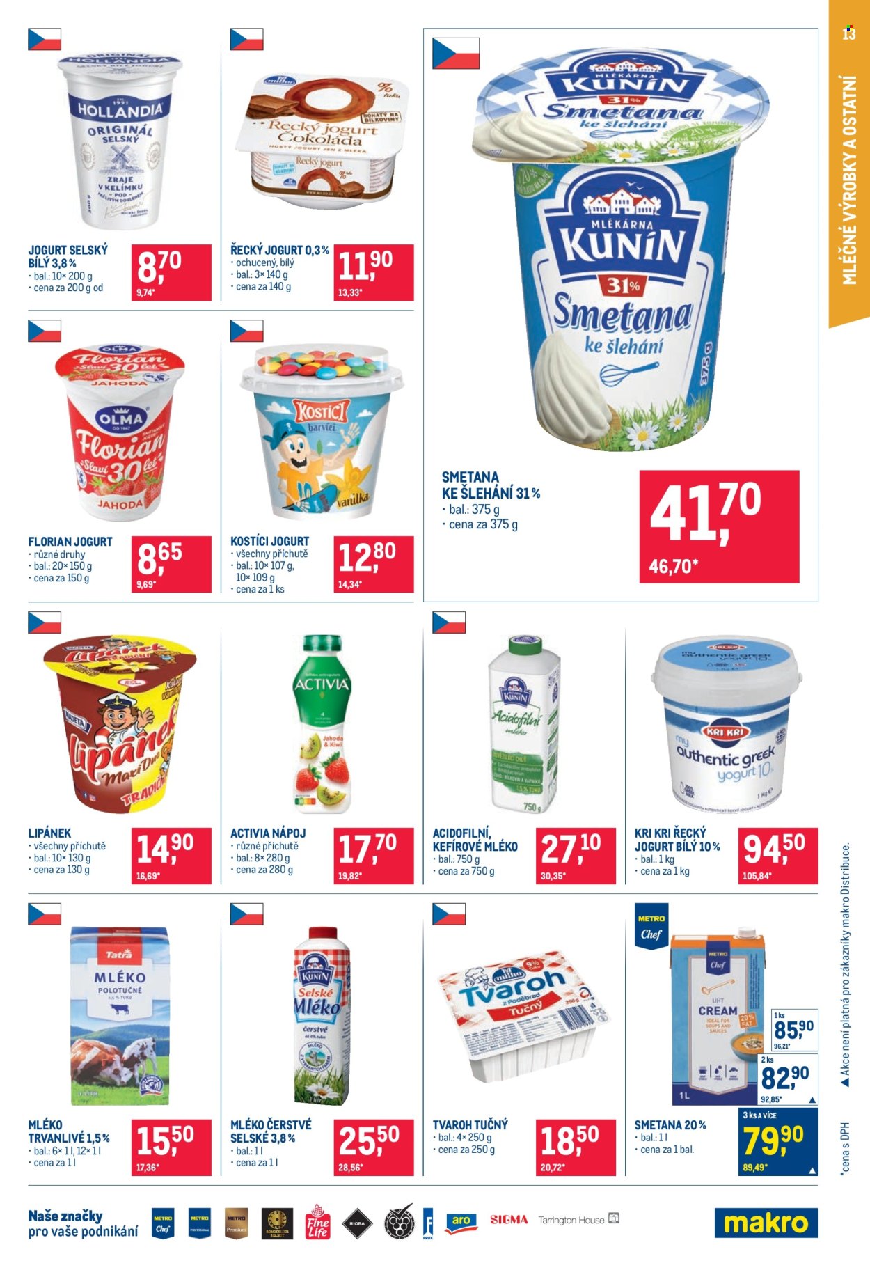 Leták MAKRO - 18.6.2025 - 1.7.2025. Strana 13