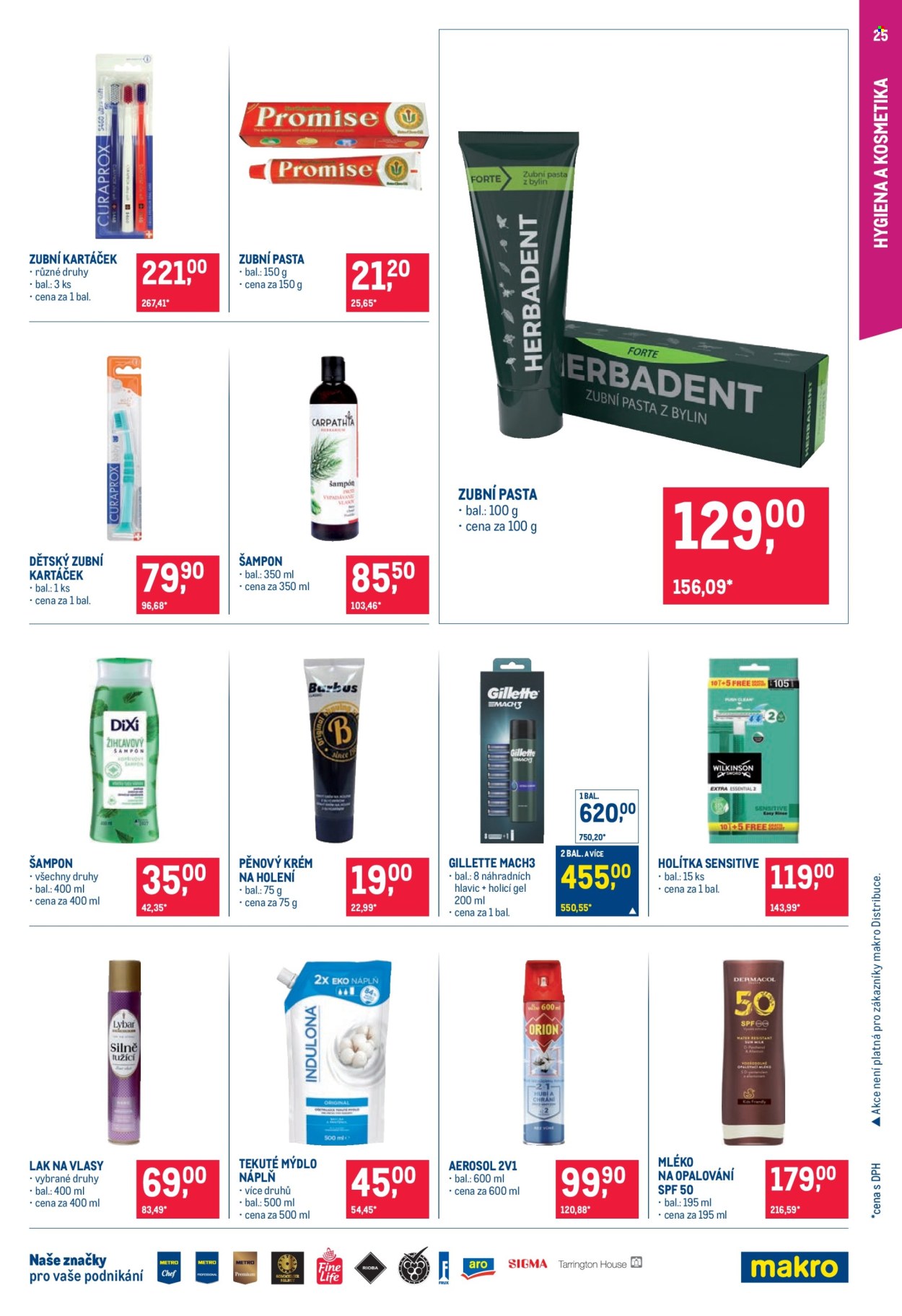 Leták MAKRO - 18.6.2025 - 1.7.2025. Strana 25