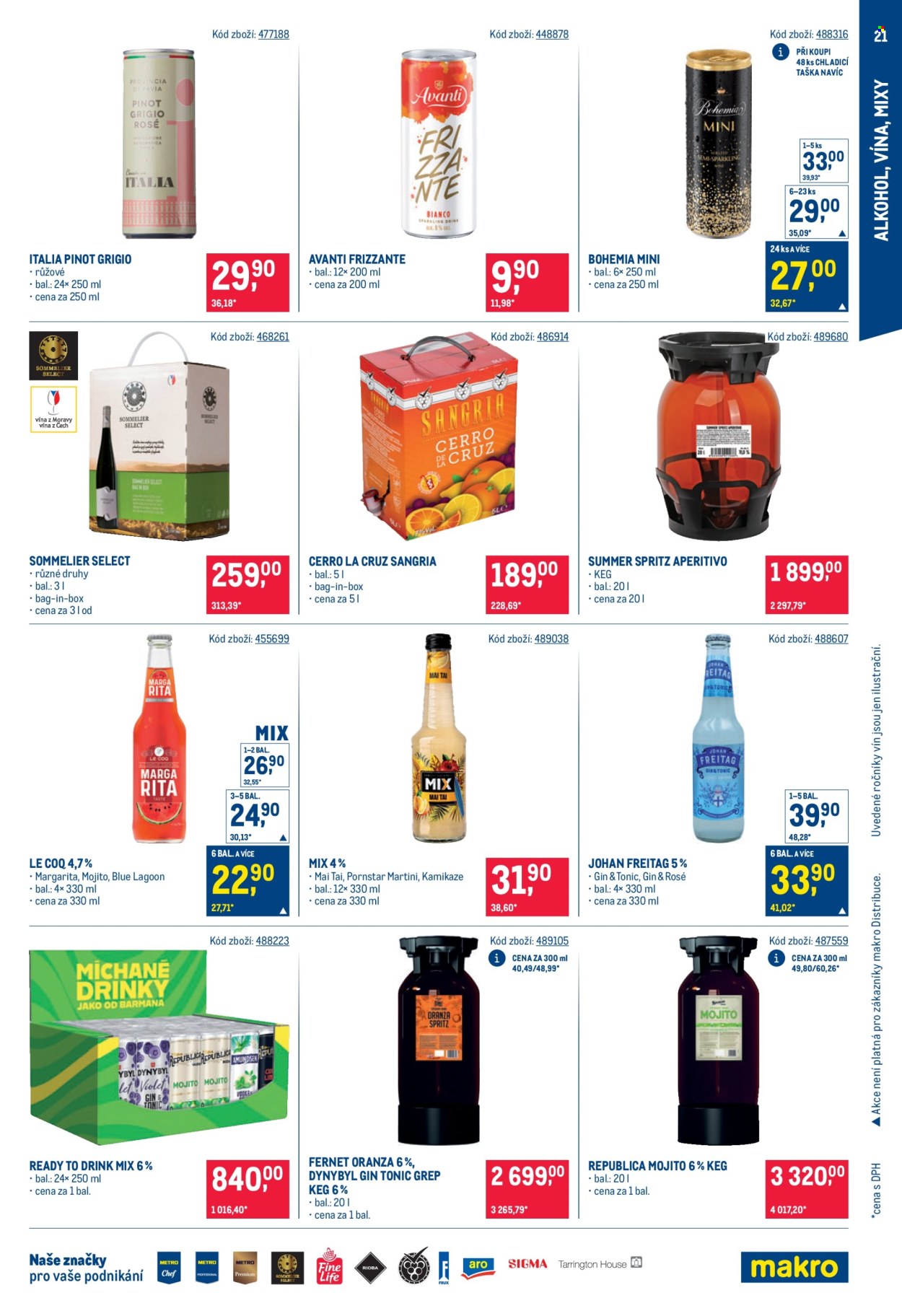Leták MAKRO - 18.6.2025 - 15.7.2025. Strana 21