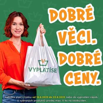 Leták Vyplatíse - 16.6.2025 - 22.6.2025.
