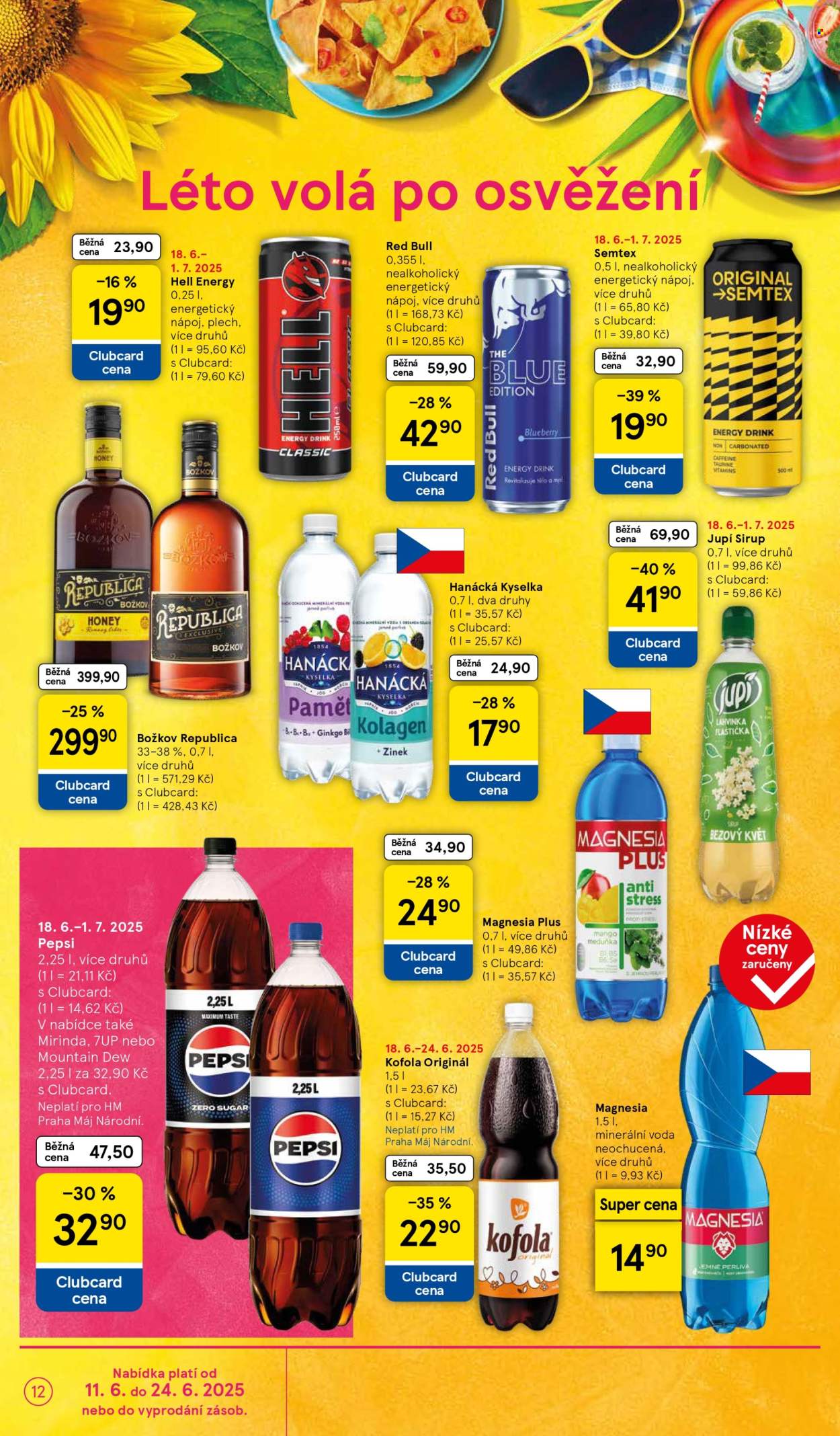 Leták TESCO - 18.6.2025 - 24.6.2025. Strana 12