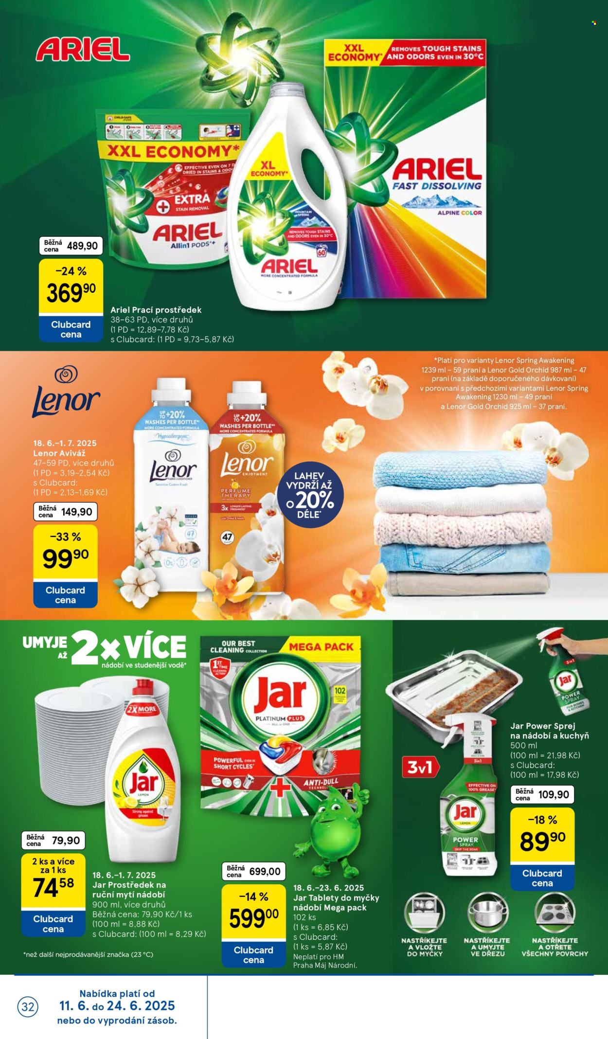 Leták TESCO - 18.6.2025 - 24.6.2025. Strana 32
