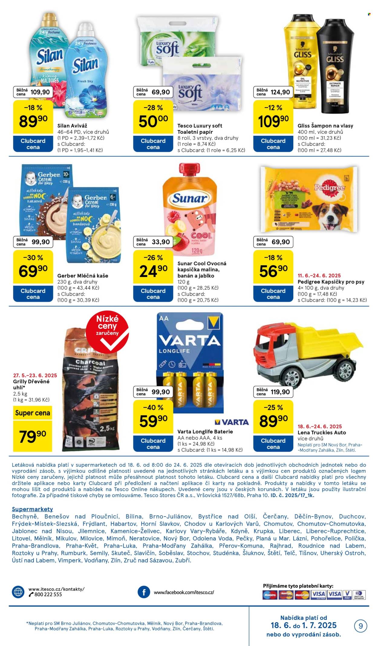 Leták TESCO supermarket - 18.6.2025 - 24.6.2025. Strana 9