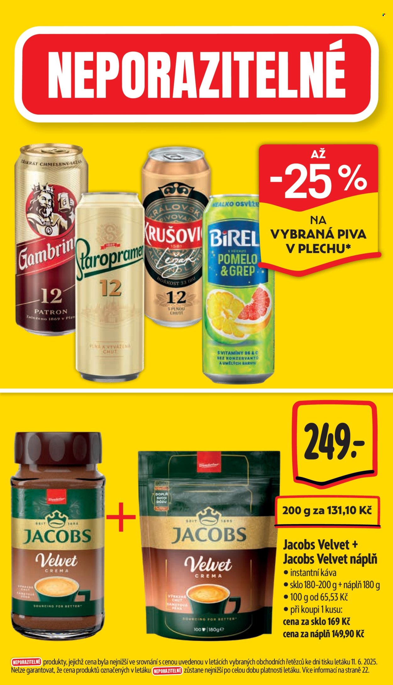 Leták Albert Supermarket - 18.6.2025 - 24.6.2025. Strana 4