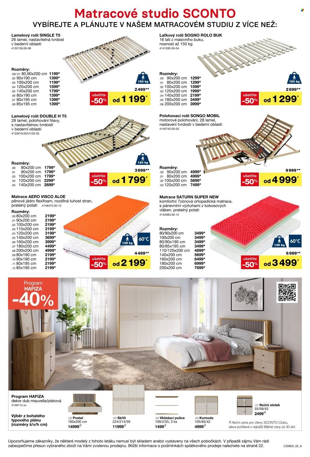 Leták SCONTO NÁBYTEK - 18.6.2025 - 15.7.2025. Strana 2
