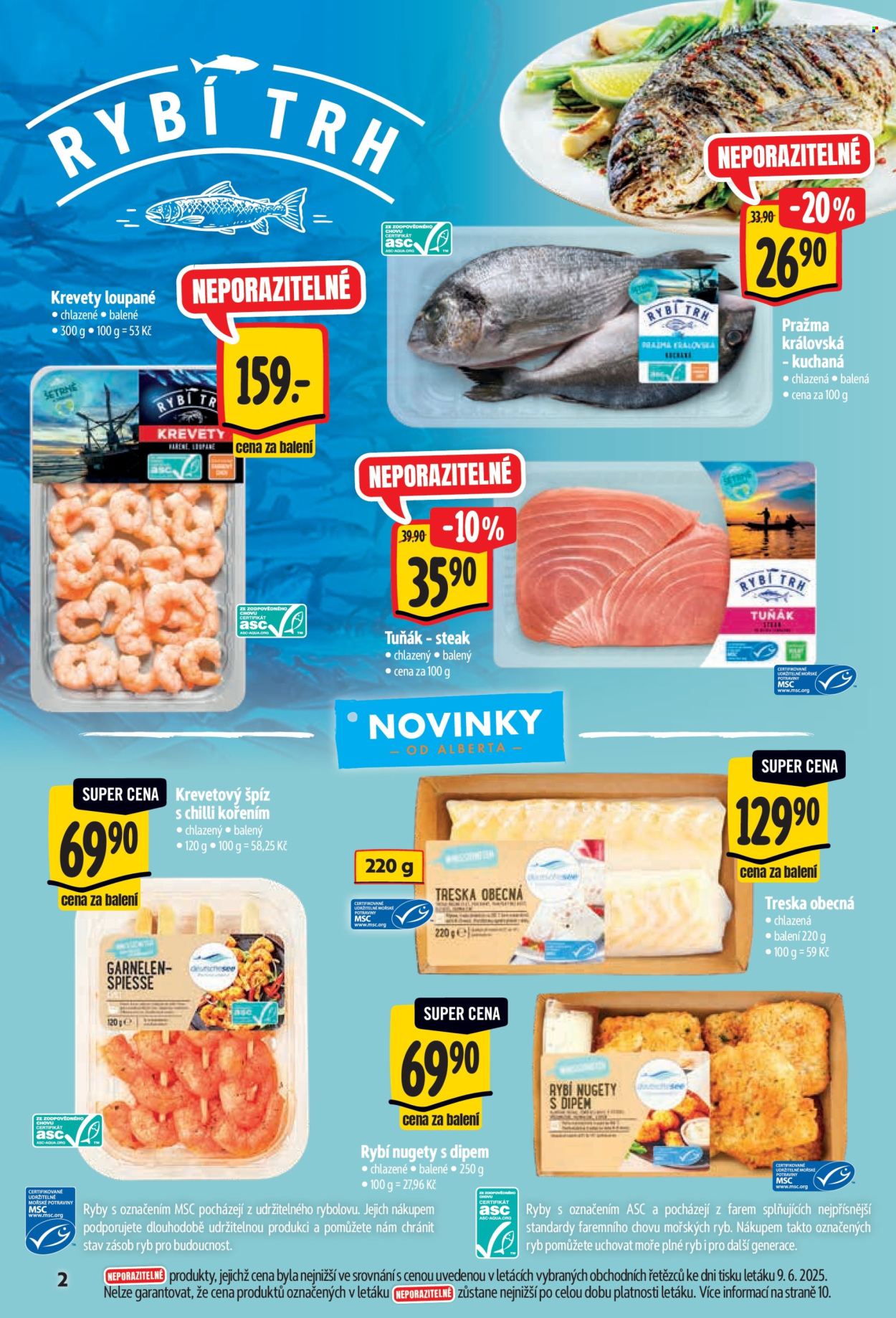 Leták Albert Hypermarket - 18.6.2025 - 1.7.2025. Strana 2