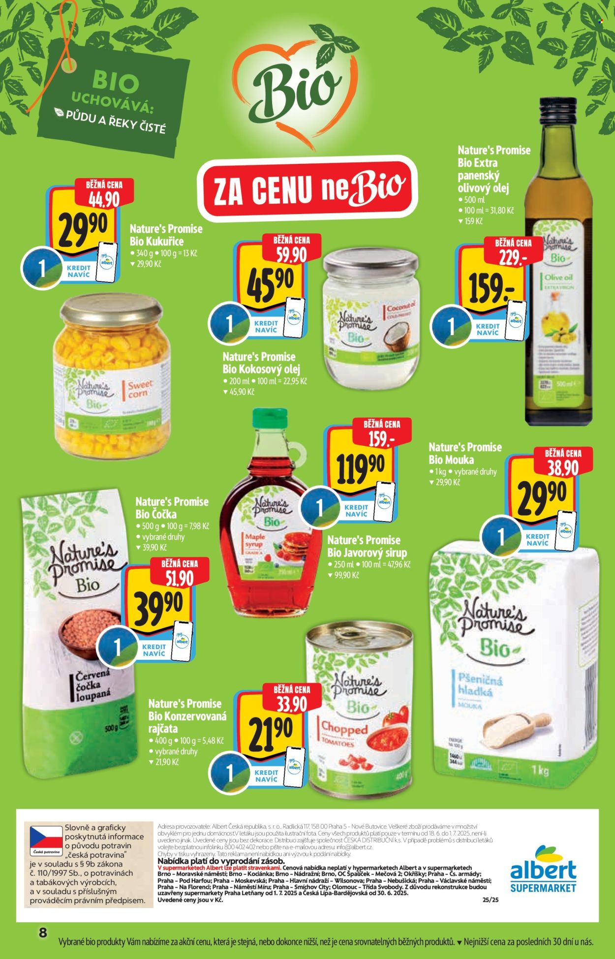 Leták Albert Supermarket - 18.6.2025 - 1.7.2025. Strana 8