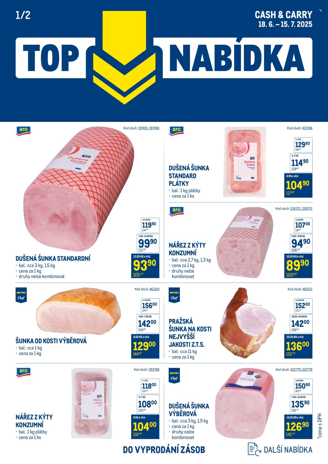 Leták MAKRO - 18.6.2025 - 15.7.2025. Strana 1
