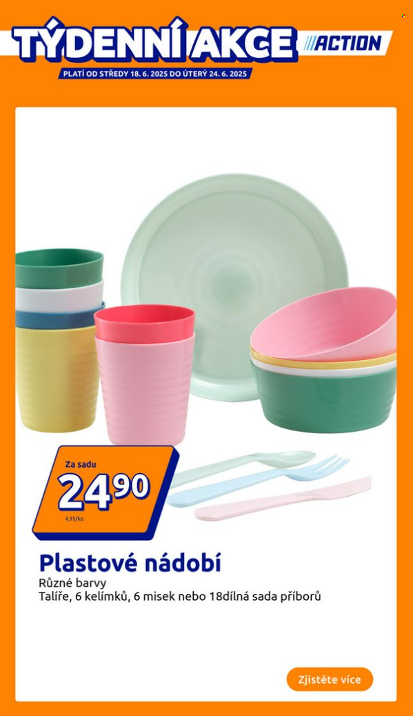 Leták Action - 18.6.2025 - 24.6.2025. Strana 1