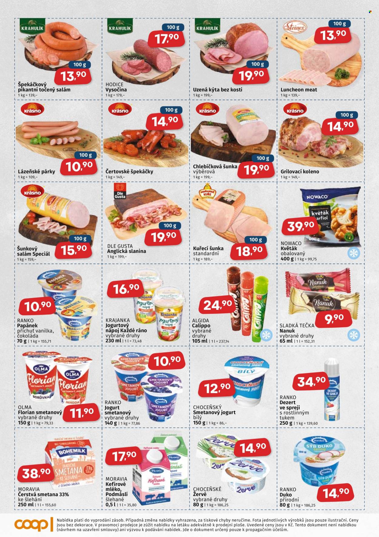 Leták coop JEDNOTA - 18.6.2025 - 1.7.2025. Strana 2