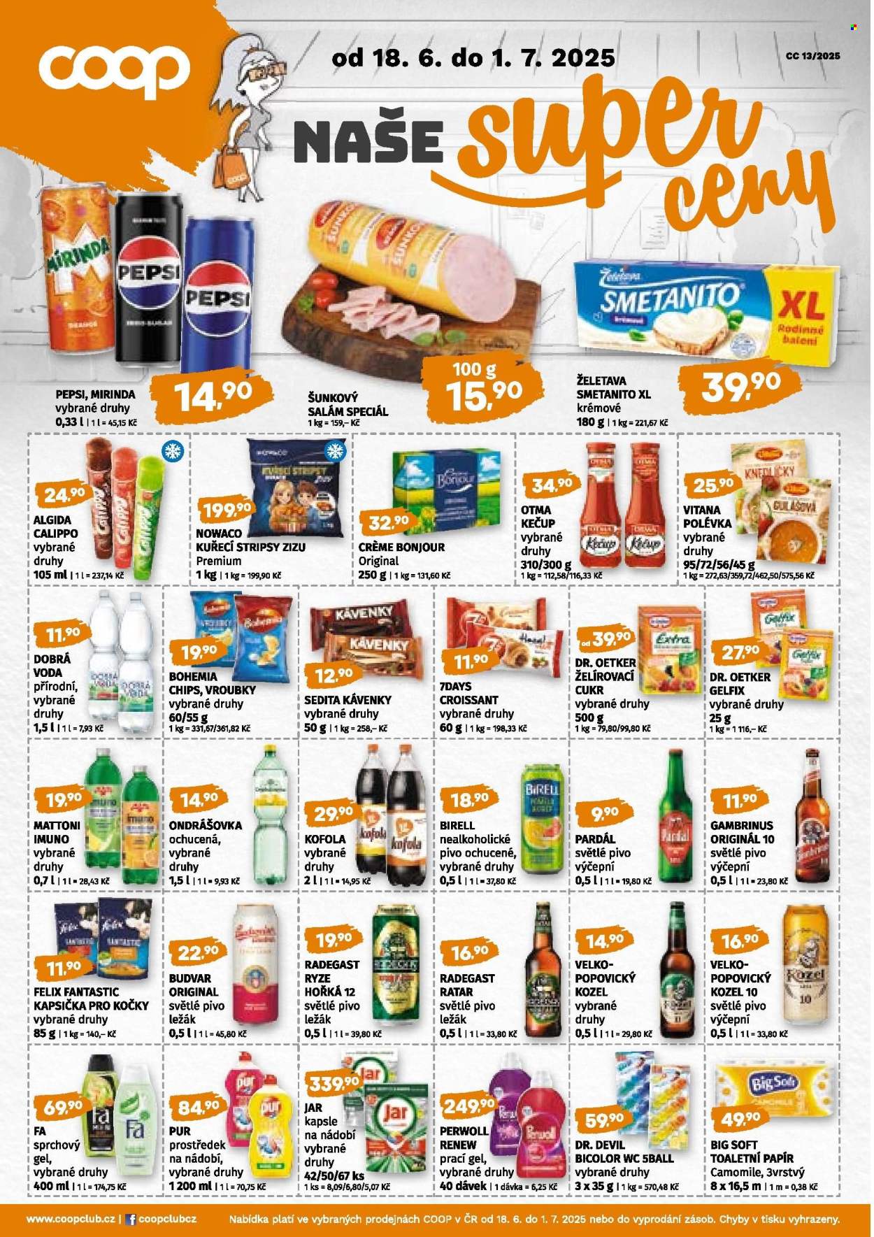 Leták coop JEDNOTA - 18.6.2025 - 1.7.2025. Strana 4