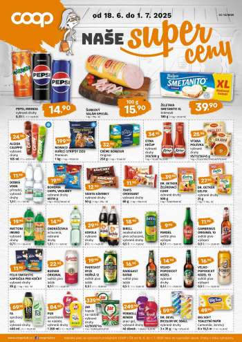 Leták coop TIP - 18.6.2025 - 1.7.2025.