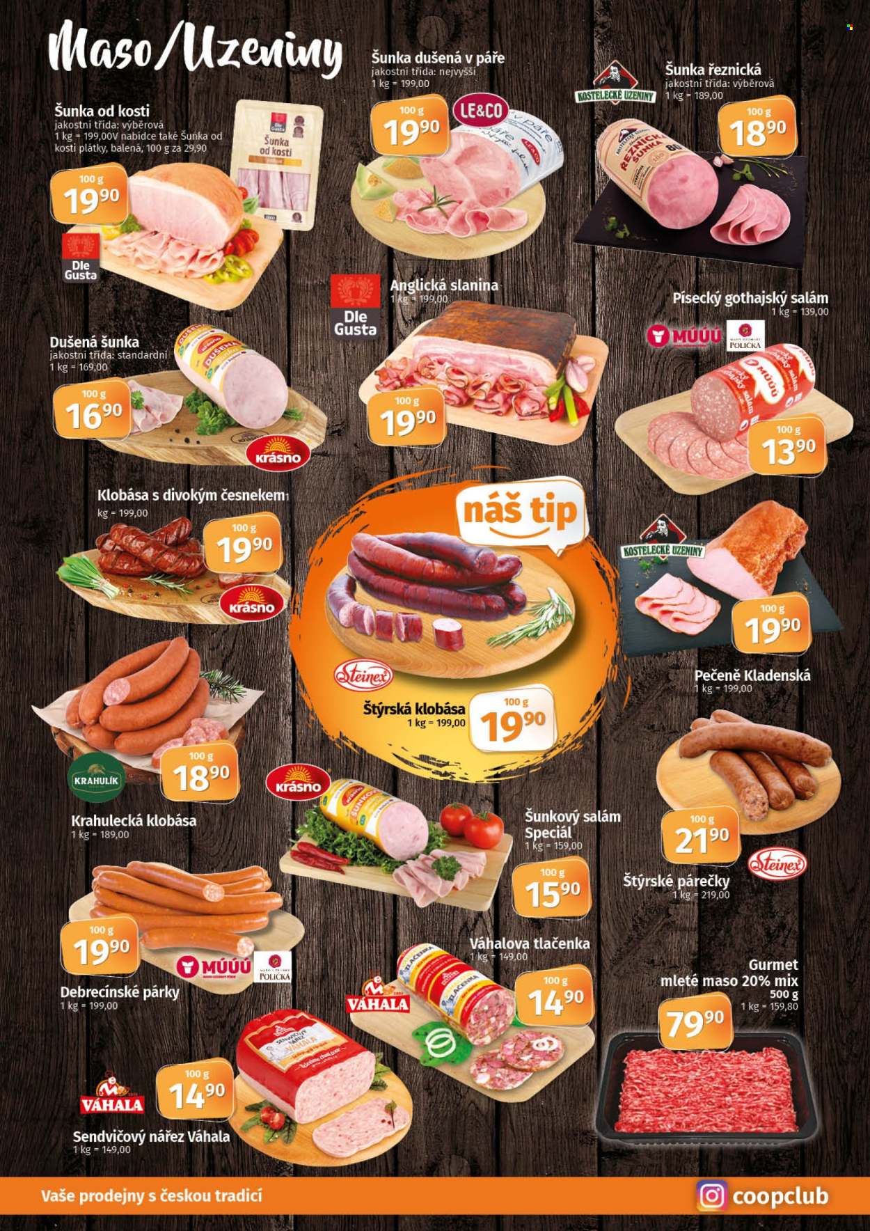 Leták coop TIP - 18.6.2025 - 1.7.2025. Strana 2