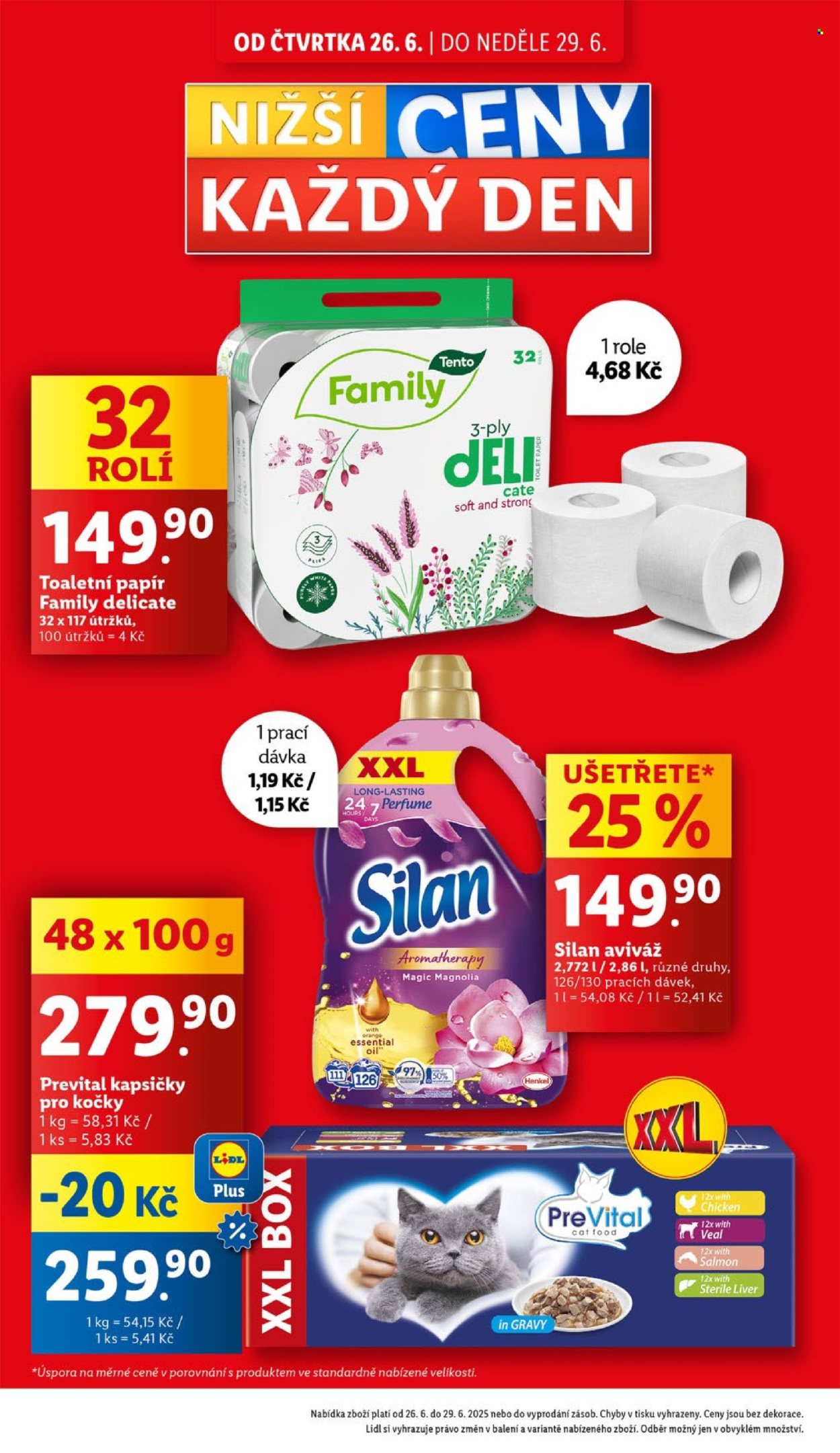 Leták Lidl - 26.6.2025 - 29.6.2025. Strana 2