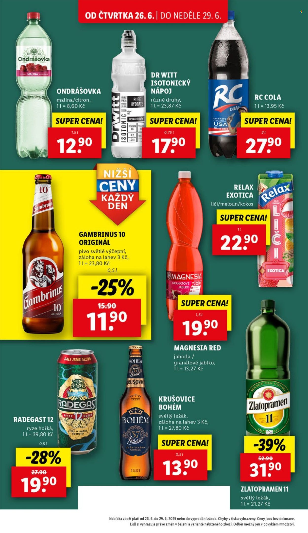 Leták Lidl - 26.6.2025 - 29.6.2025. Strana 24