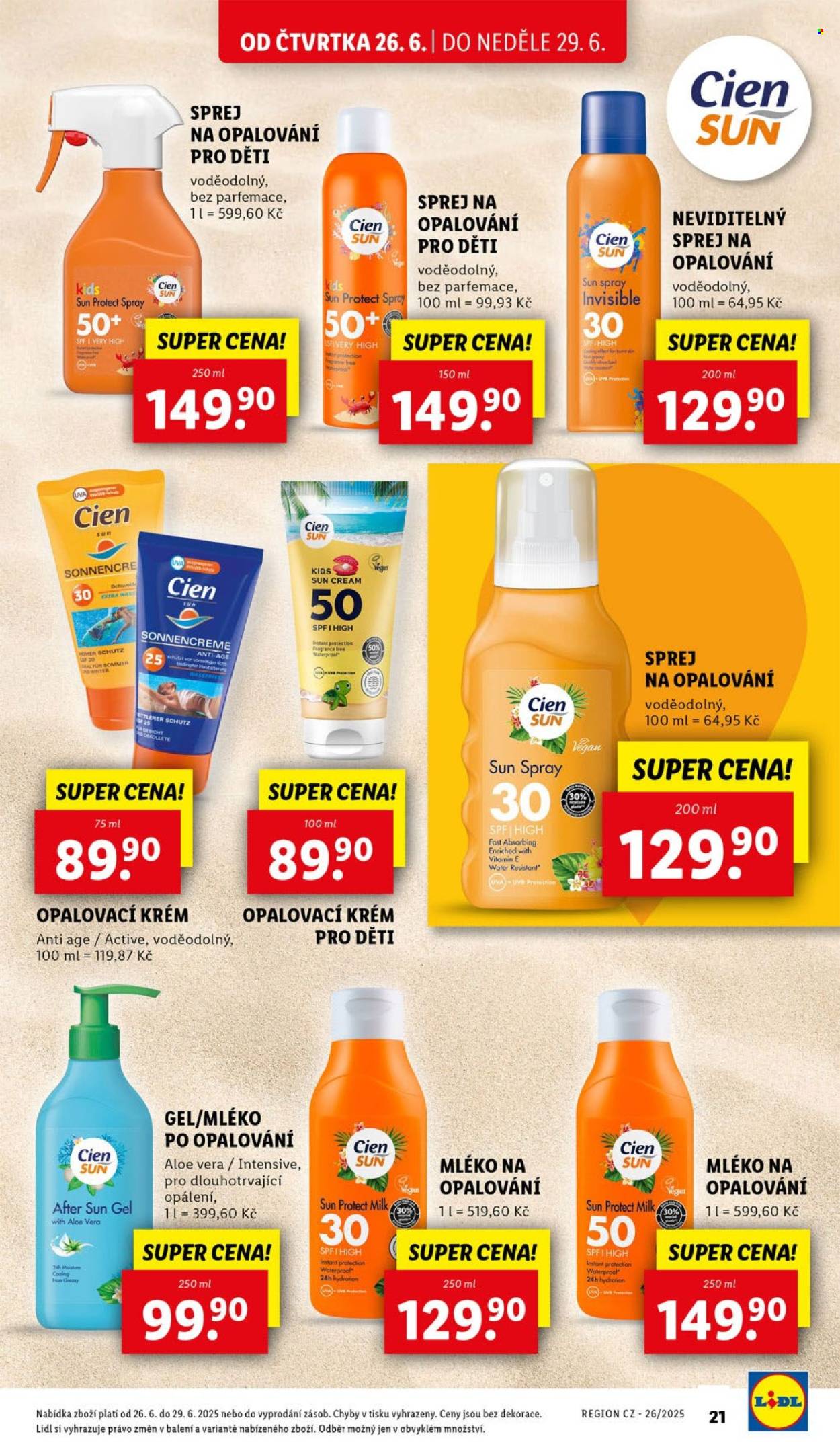 Leták Lidl - 26.6.2025 - 29.6.2025. Strana 31