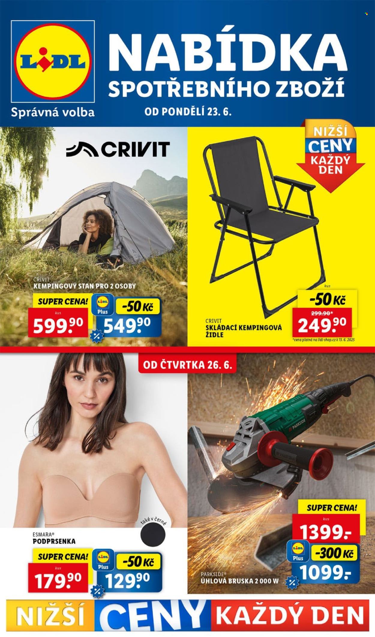 Leták Lidl - 23.6.2025 - 29.6.2025. Strana 1