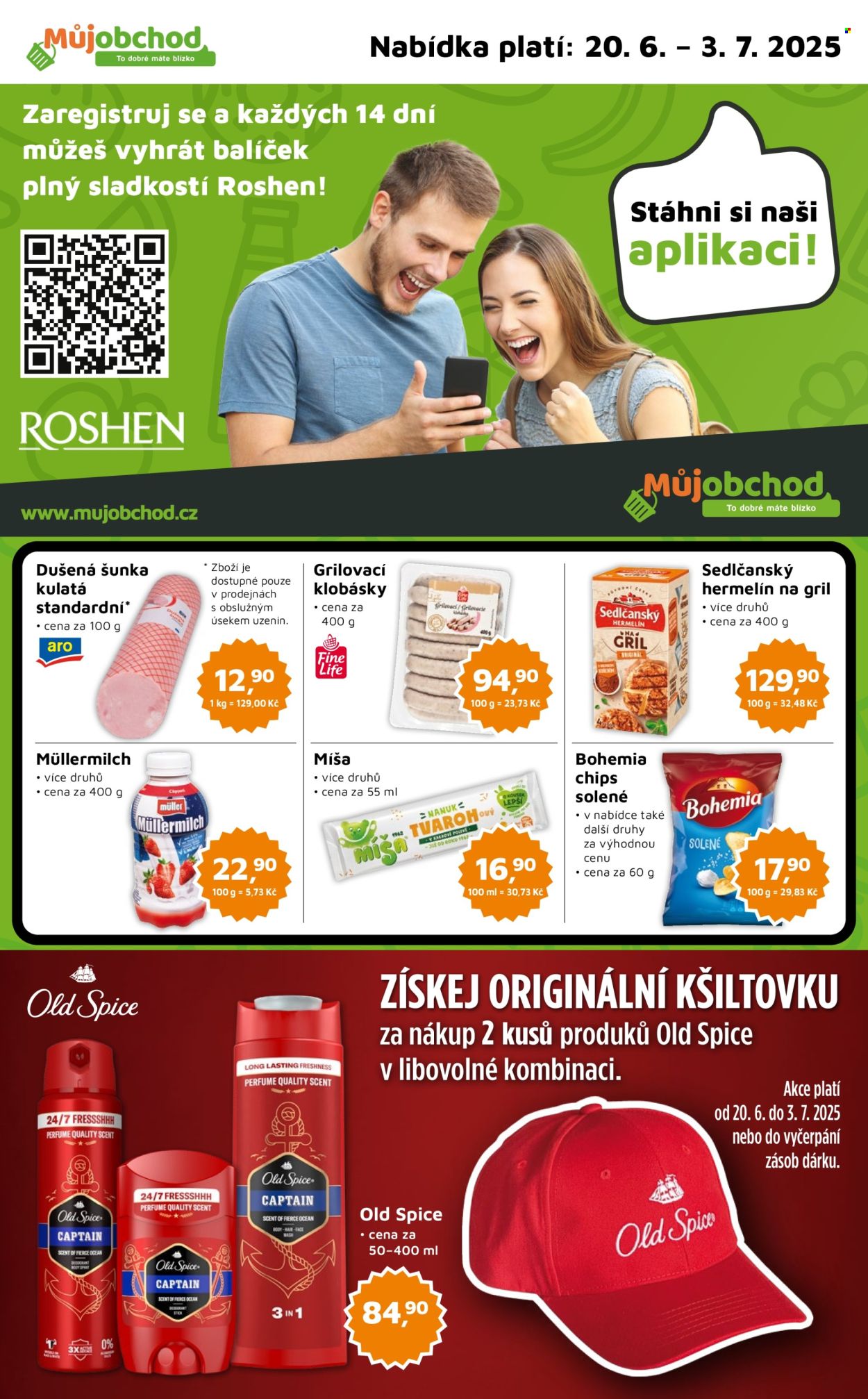 Leták Můj obchod - 20.6.2025 - 3.7.2025. Strana 1