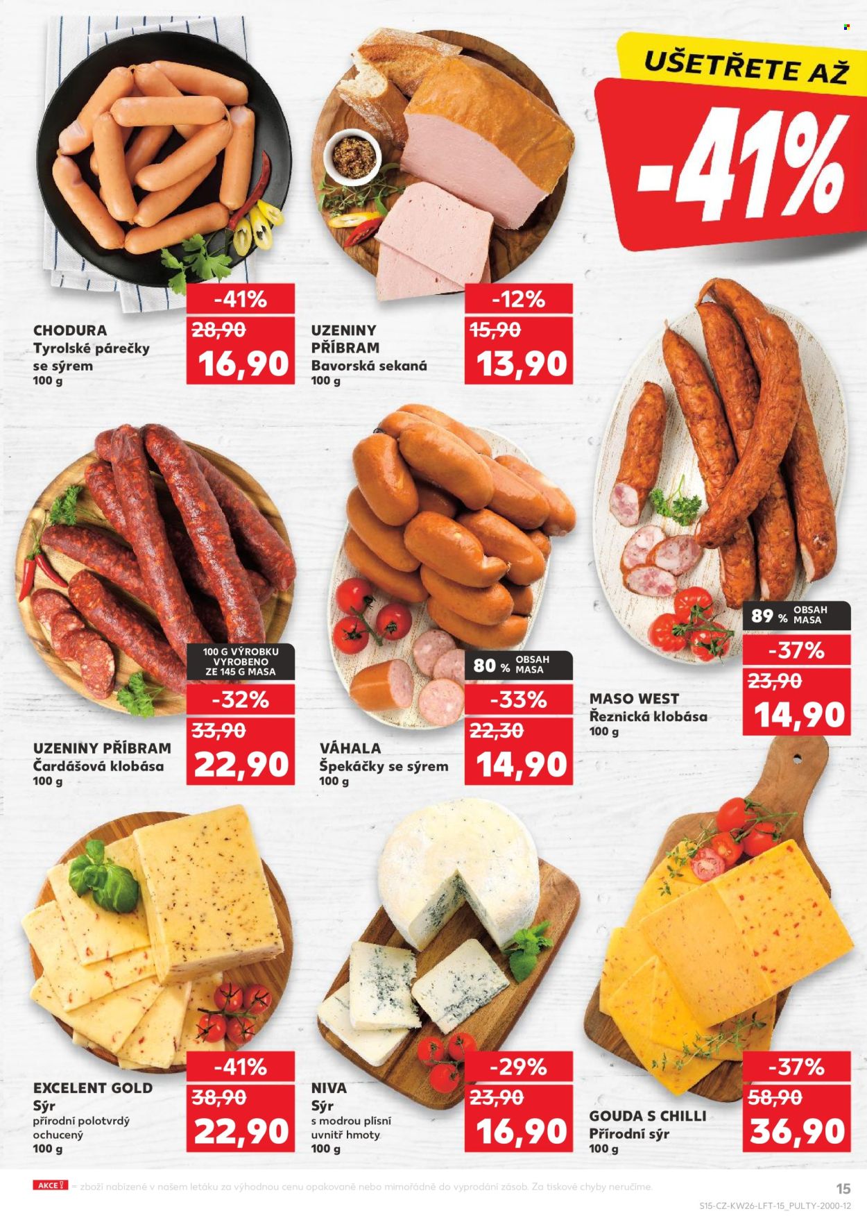 Leták Kaufland - 25.6.2025 - 1.7.2025. Strana 15