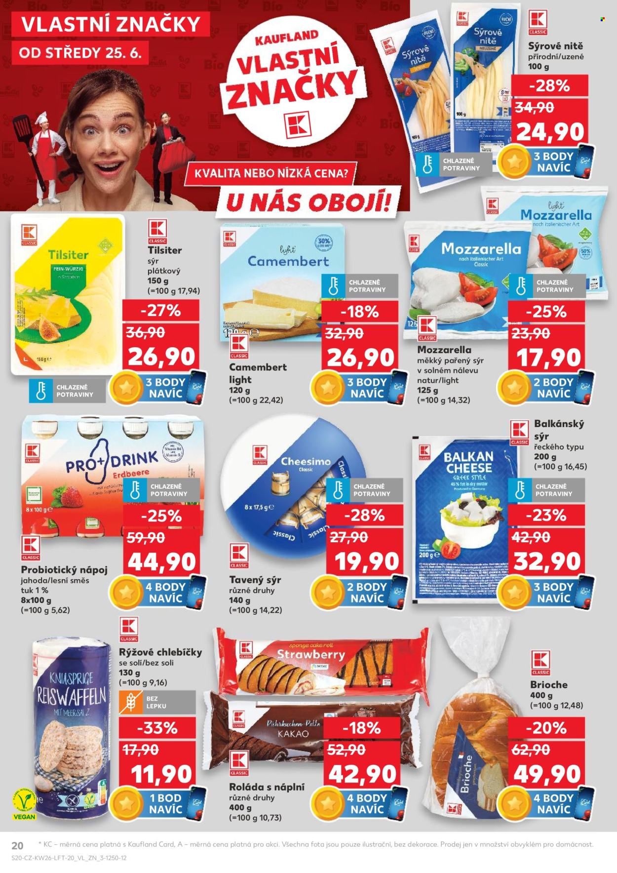 Leták Kaufland - 25.6.2025 - 1.7.2025. Strana 20