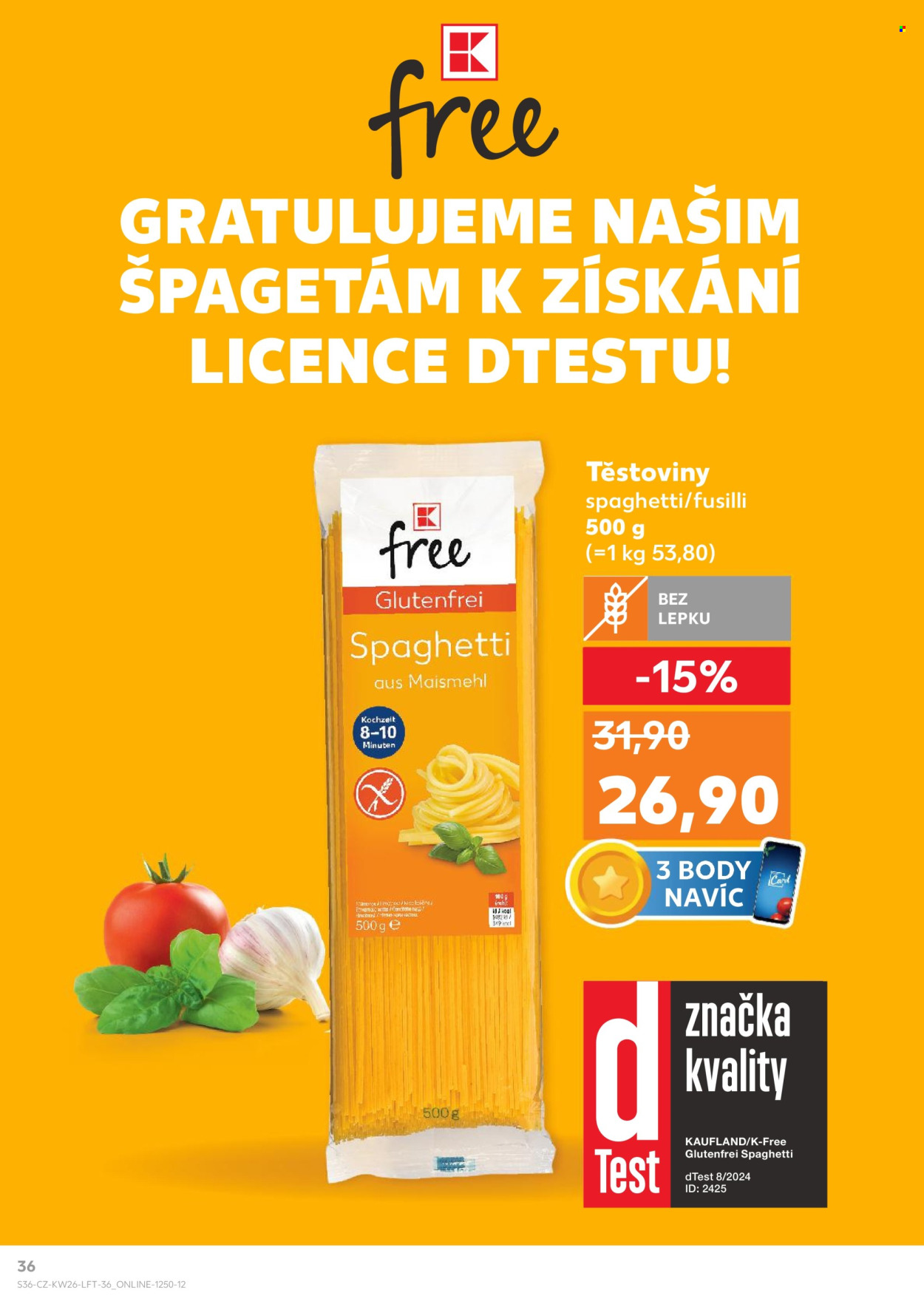 Leták Kaufland - 25.6.2025 - 1.7.2025. Strana 36