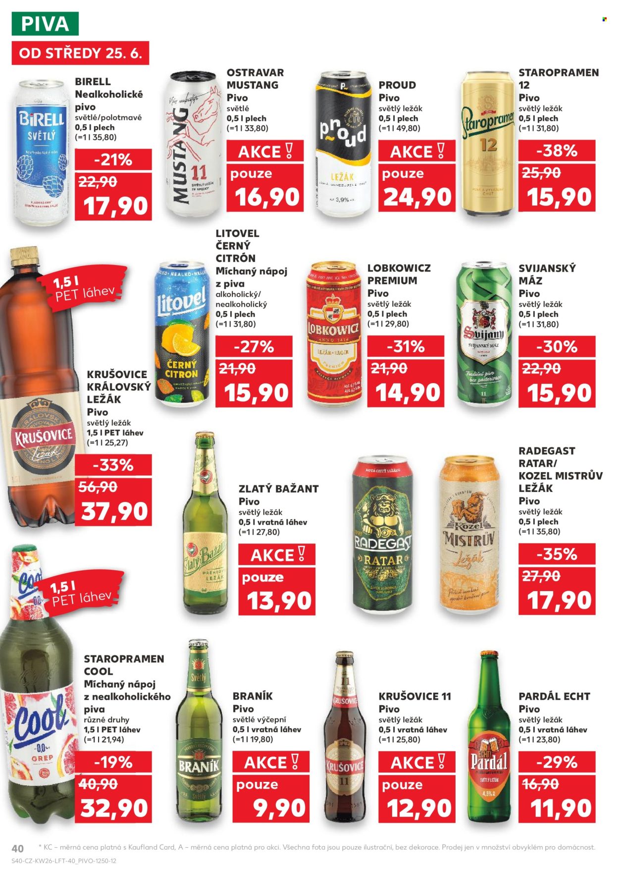Leták Kaufland - 25.6.2025 - 1.7.2025. Strana 40