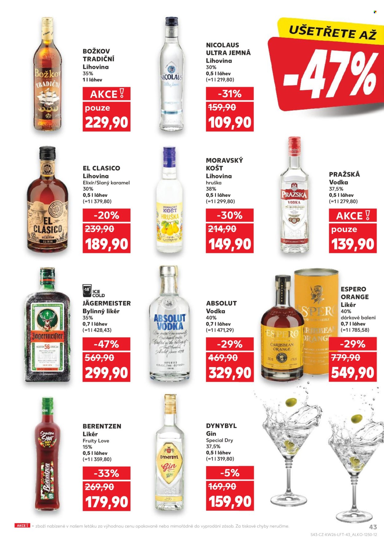 Leták Kaufland - 25.6.2025 - 1.7.2025. Strana 43