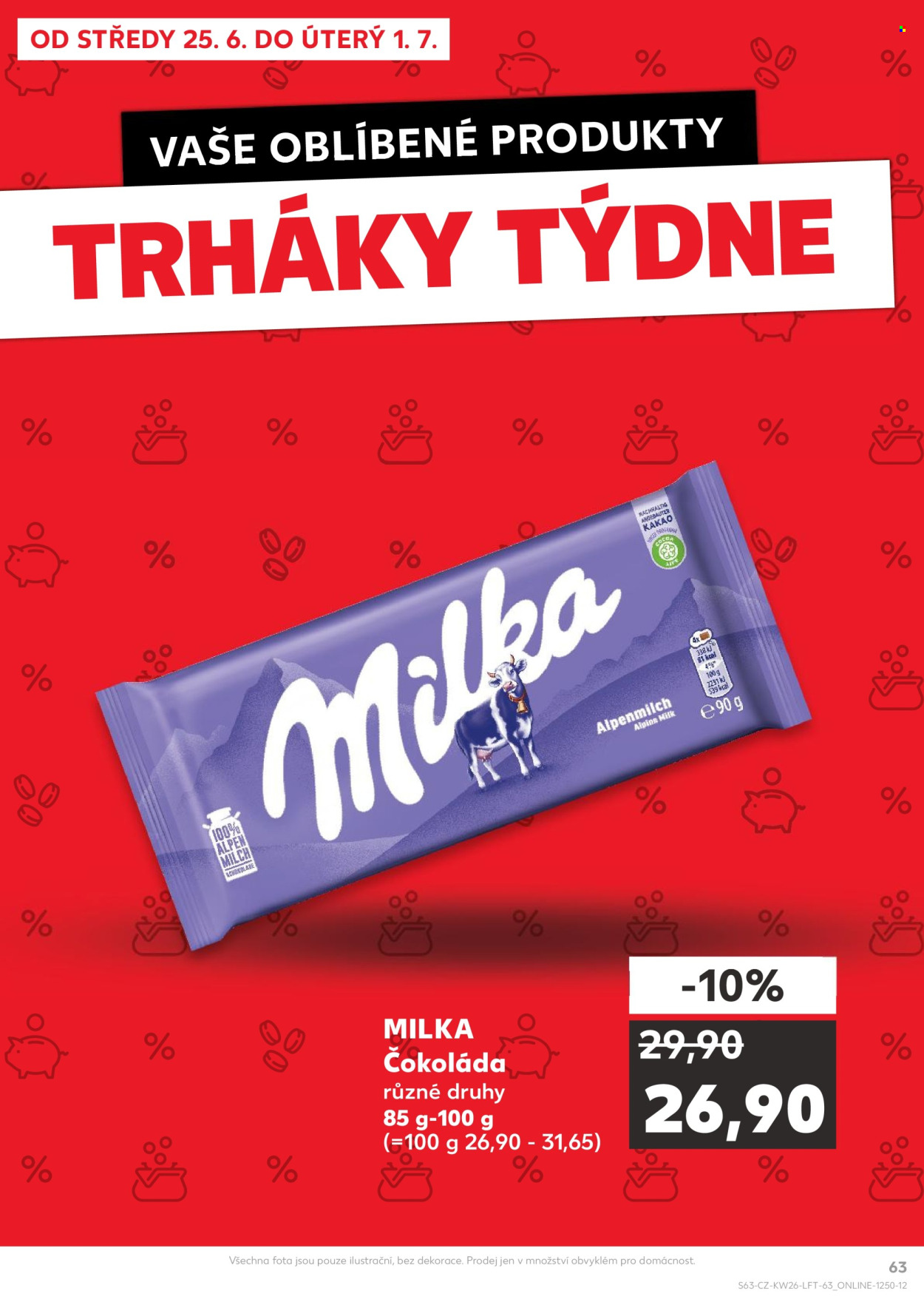 Leták Kaufland - 25.6.2025 - 1.7.2025. Strana 63