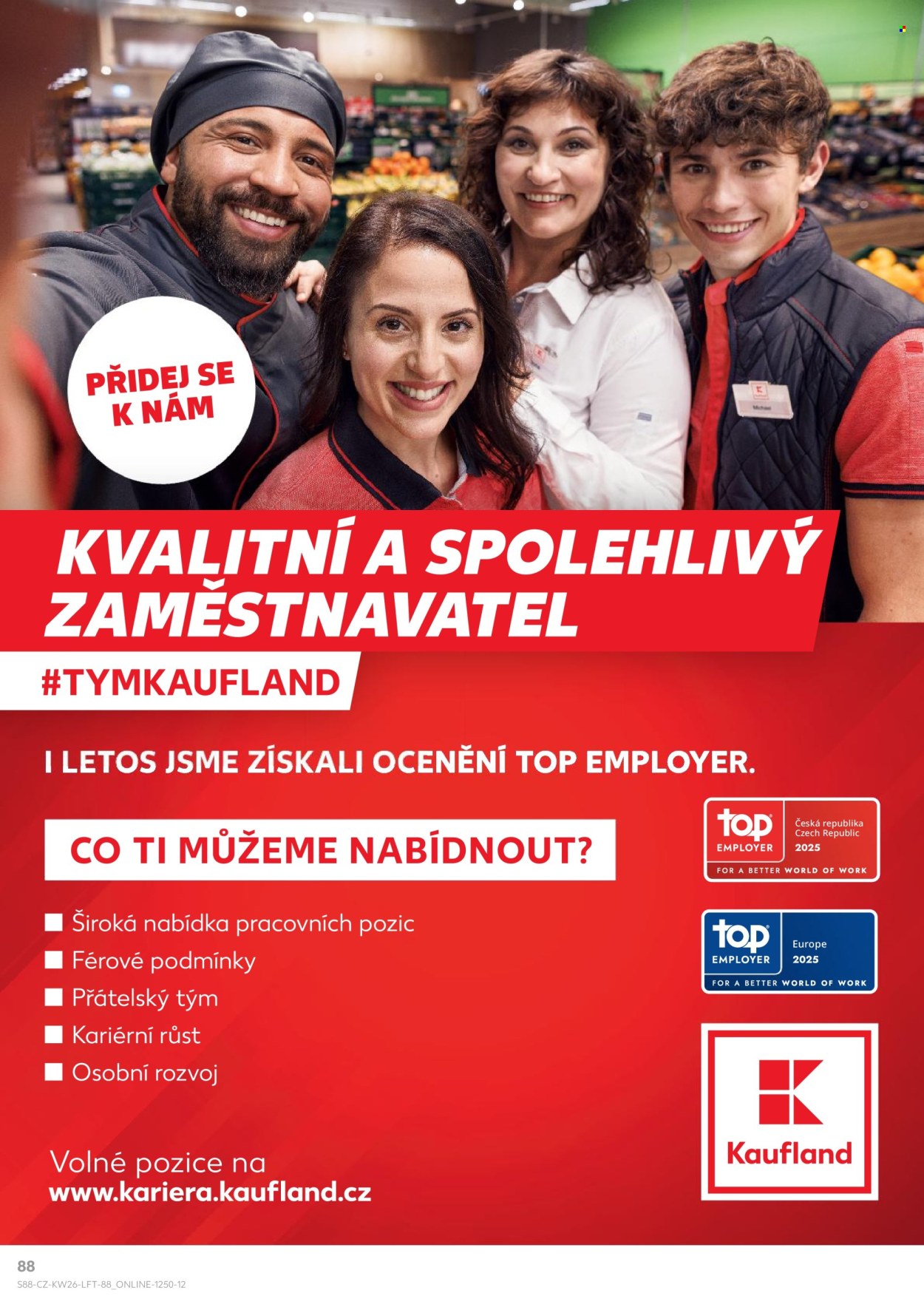 Leták Kaufland - 25.6.2025 - 1.7.2025. Strana 88