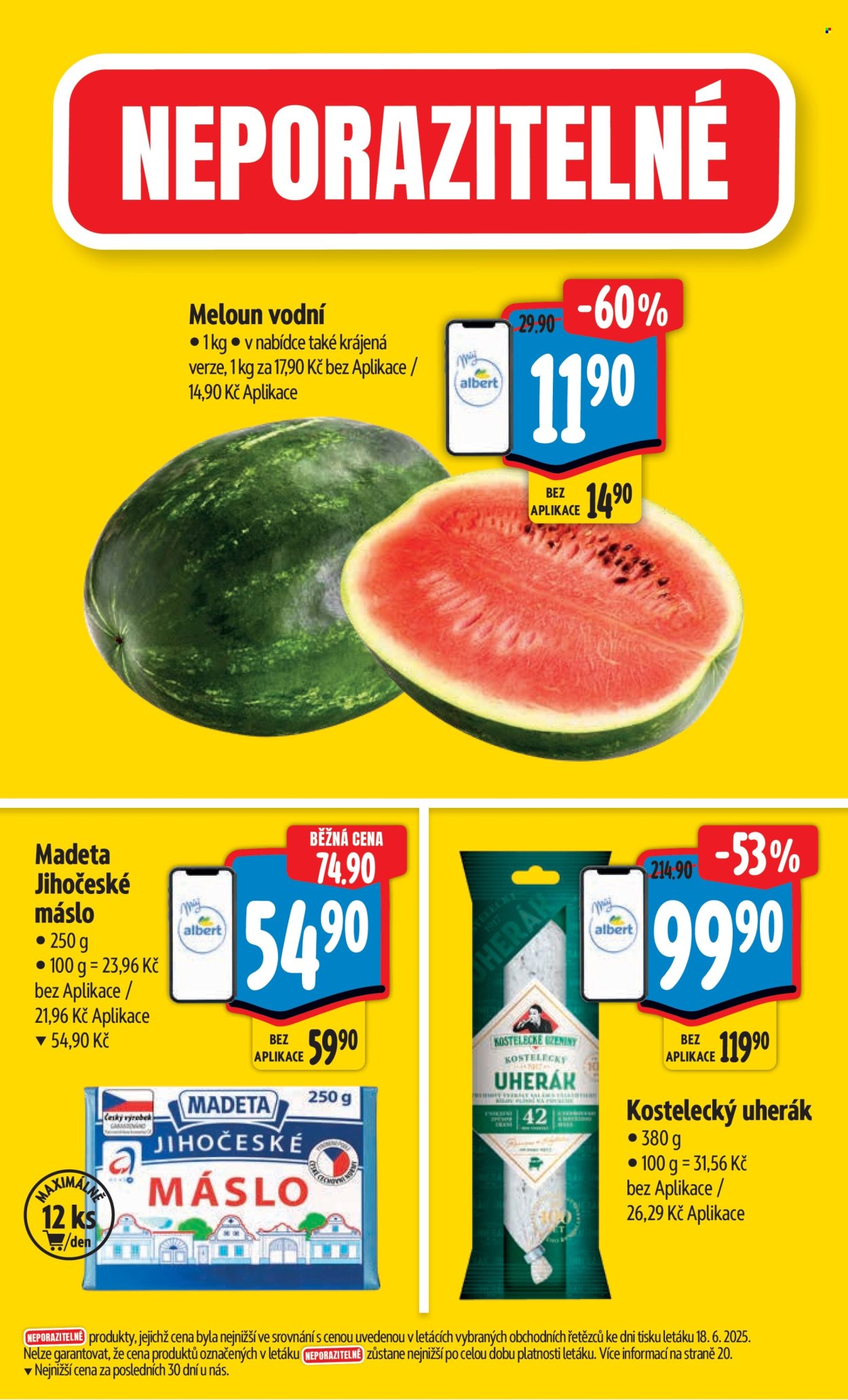 Leták Albert Hypermarket - 25.6.2025 - 1.7.2025. Strana 3